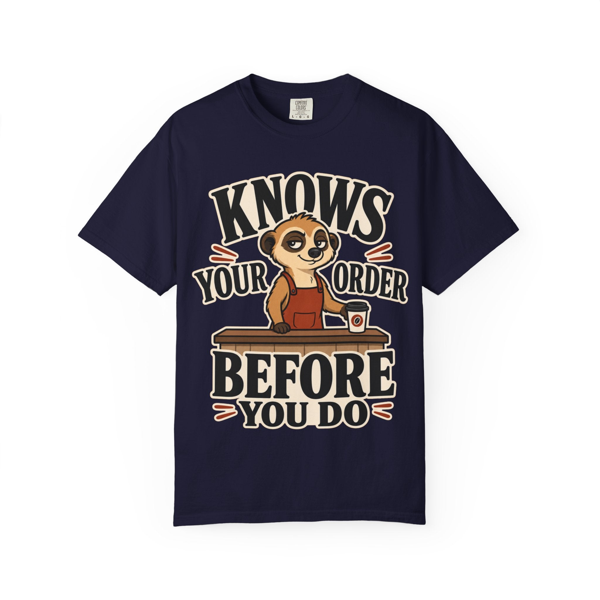 Meerkat Barista T-Shirt
