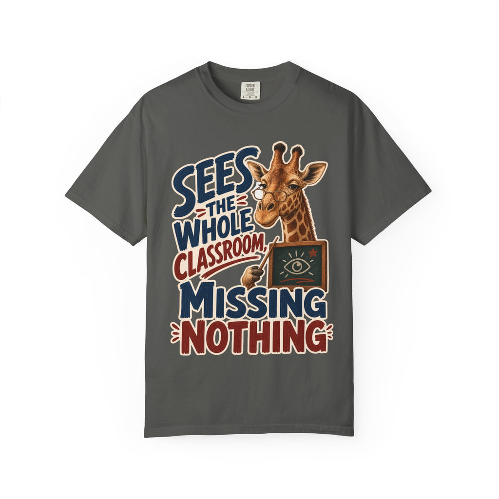 Giraffe Teacher T-Shirt