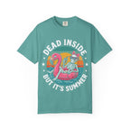Skeleton Flamingo Pool Float Retro