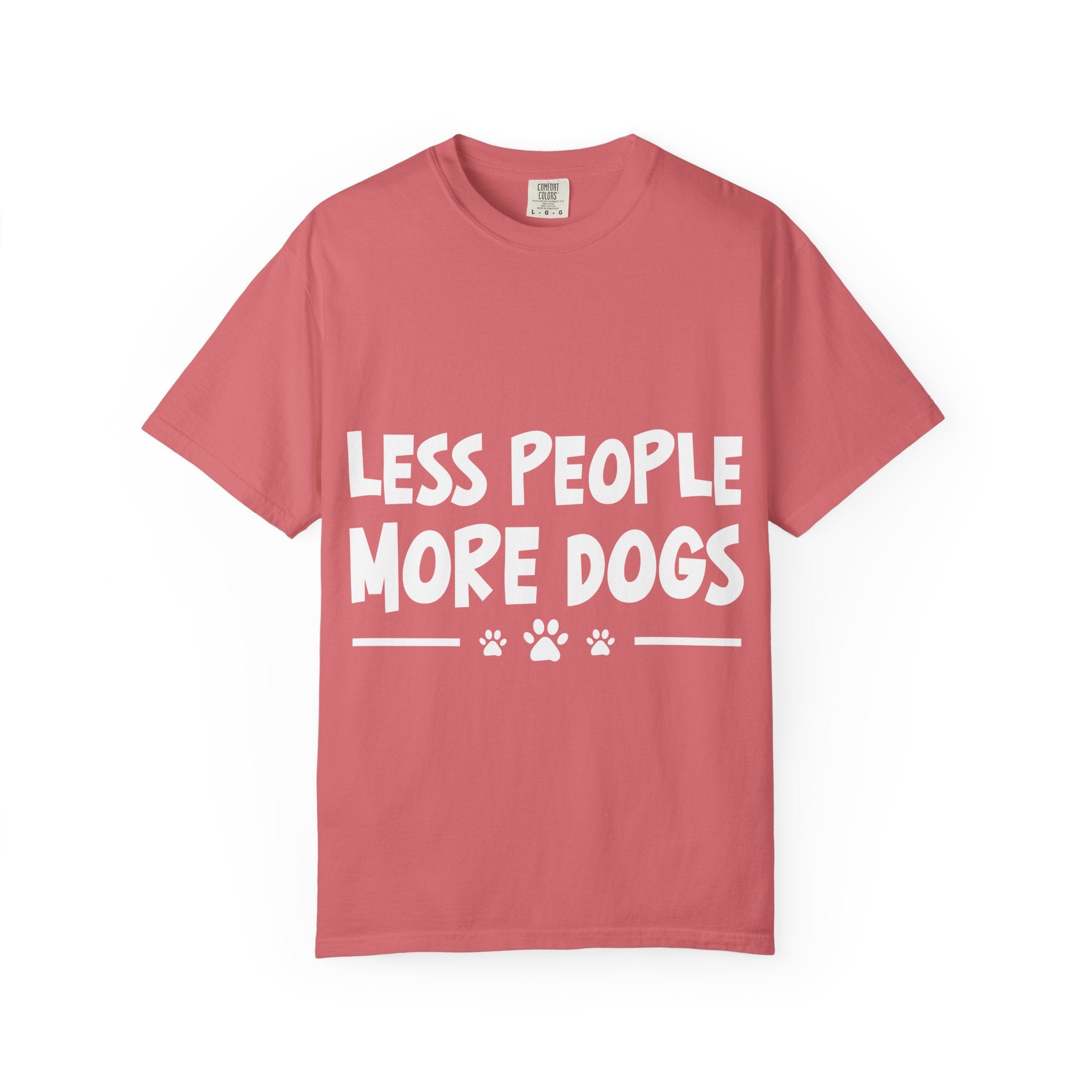 Less People More Dogs T-shirt