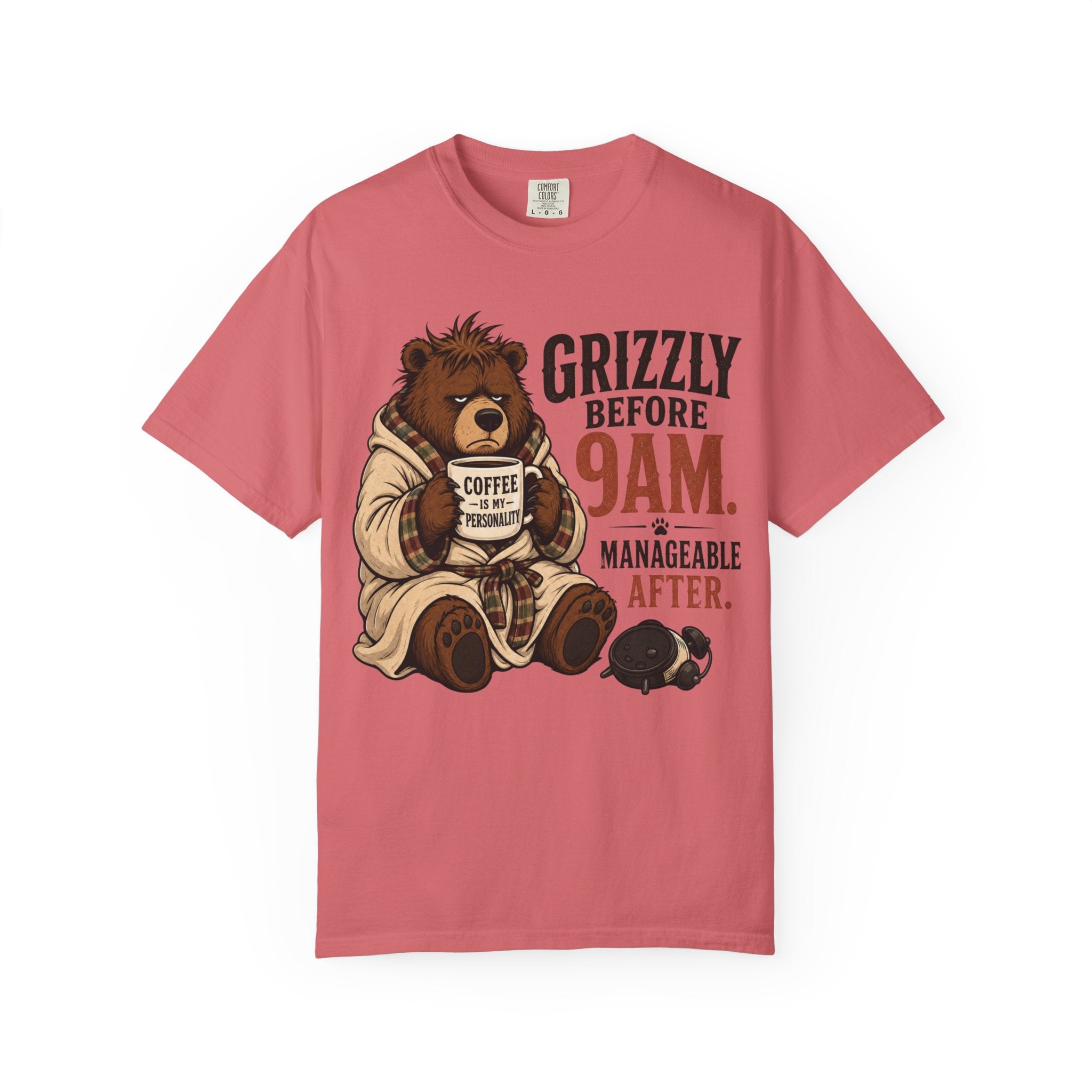 Grizzly Before 9AM Coffee T-Shirt