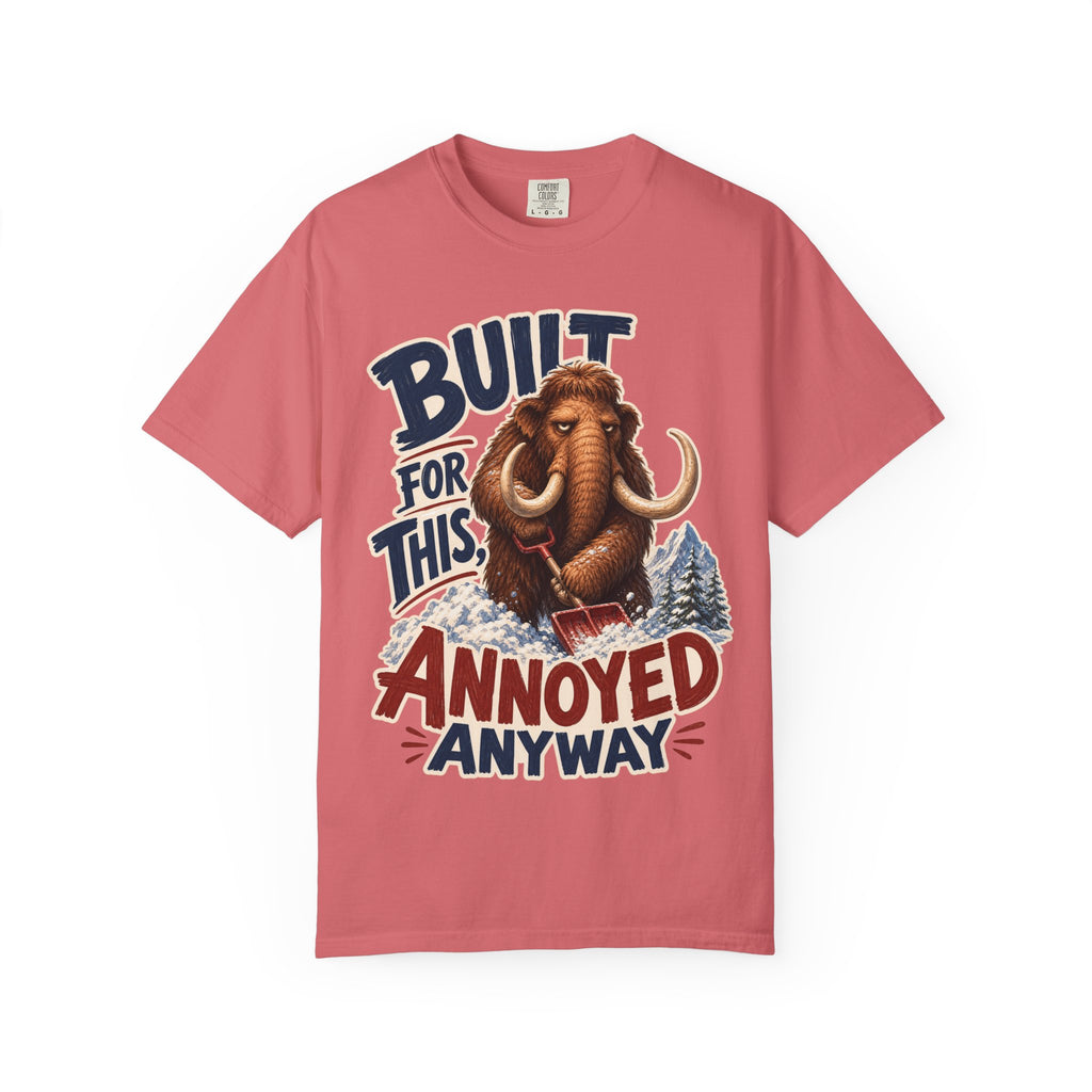 Wooley Mammoth Snow Shovel T-Shirt