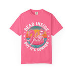 Skeleton Flamingo Pool Float Retro