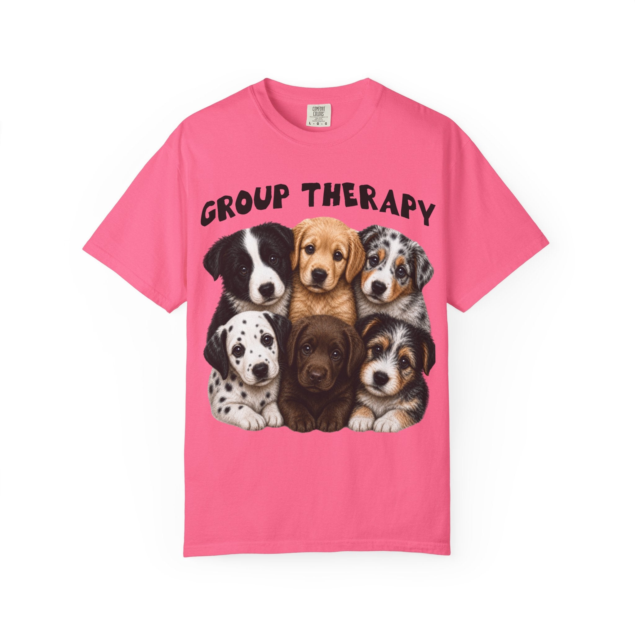 Dogs-Puppies Group Therapy T-Shirt