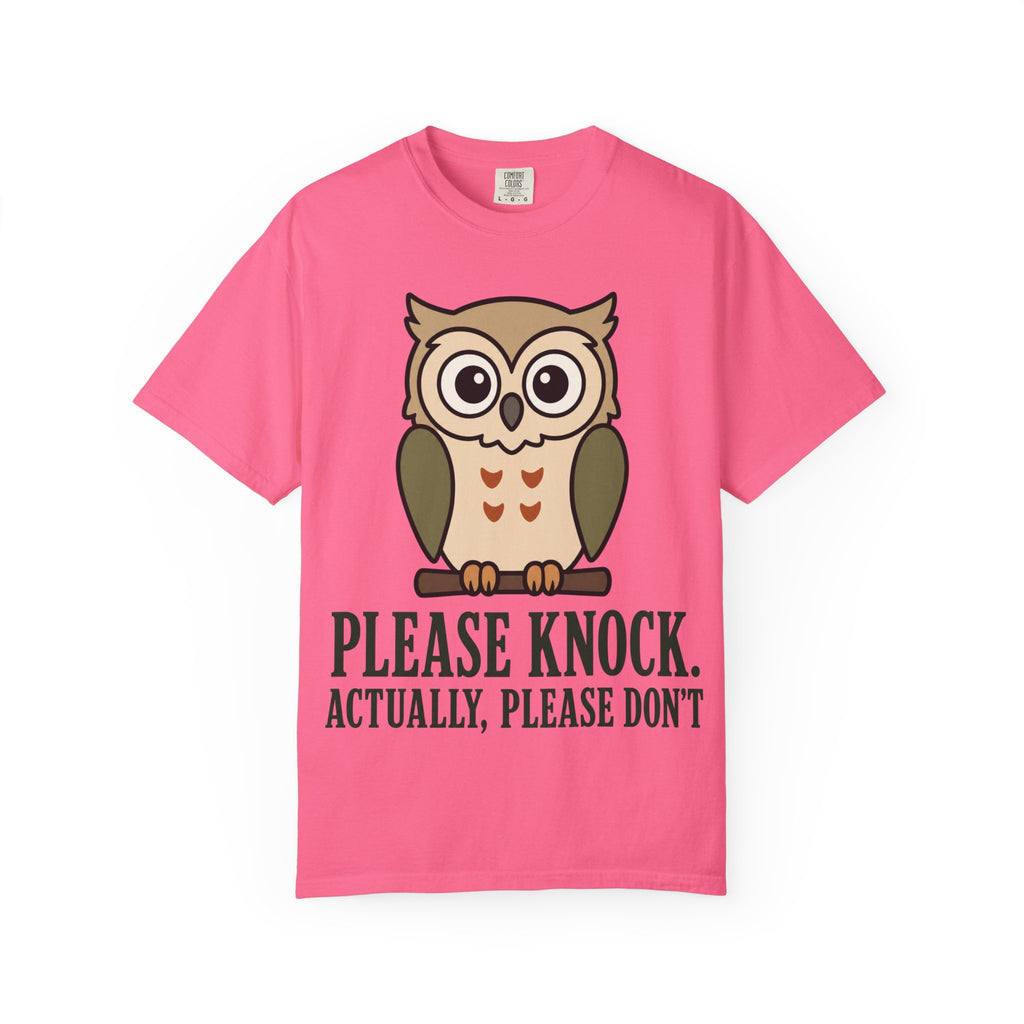 Owl Please Knock T-Shirt
