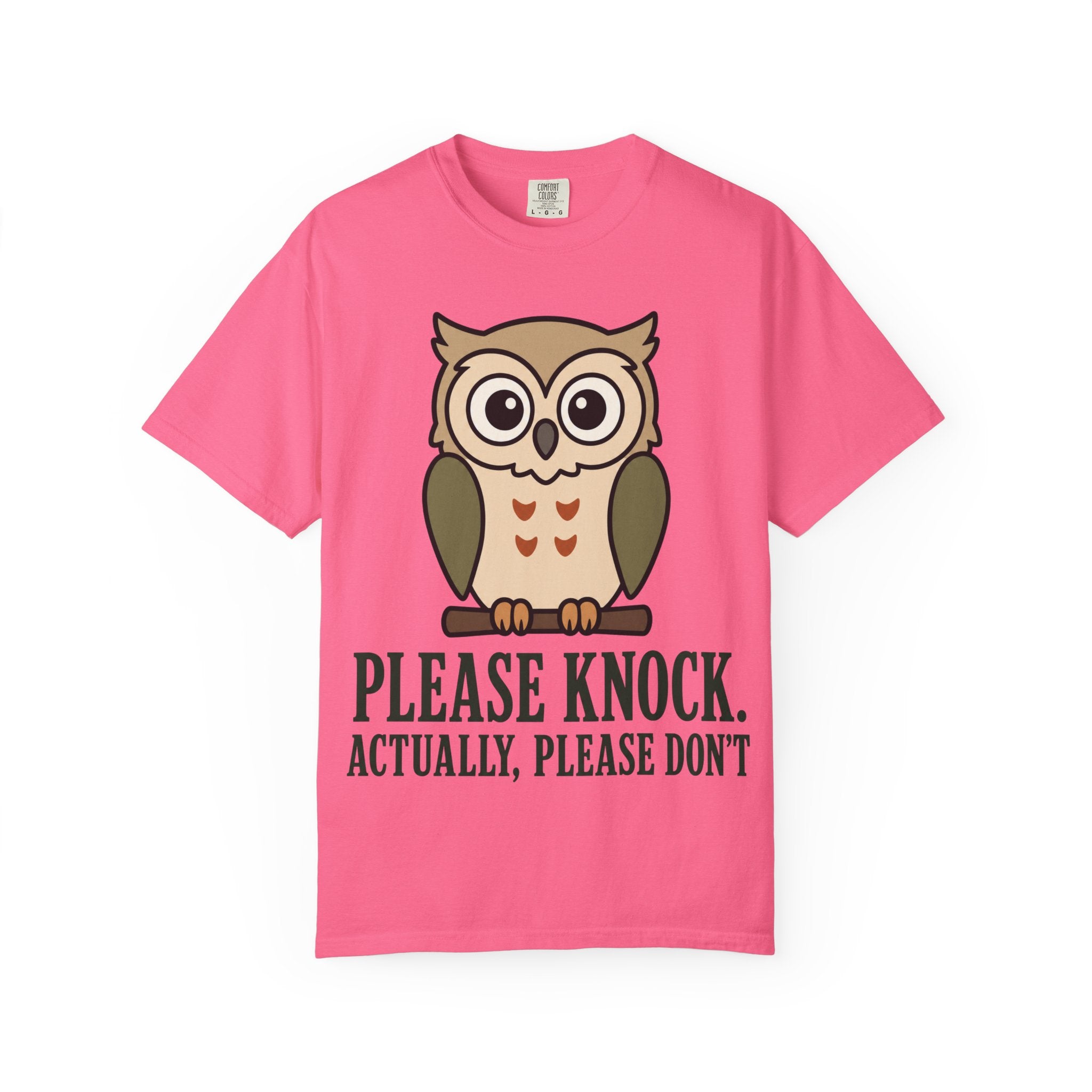 Owl Please Knock T-Shirt