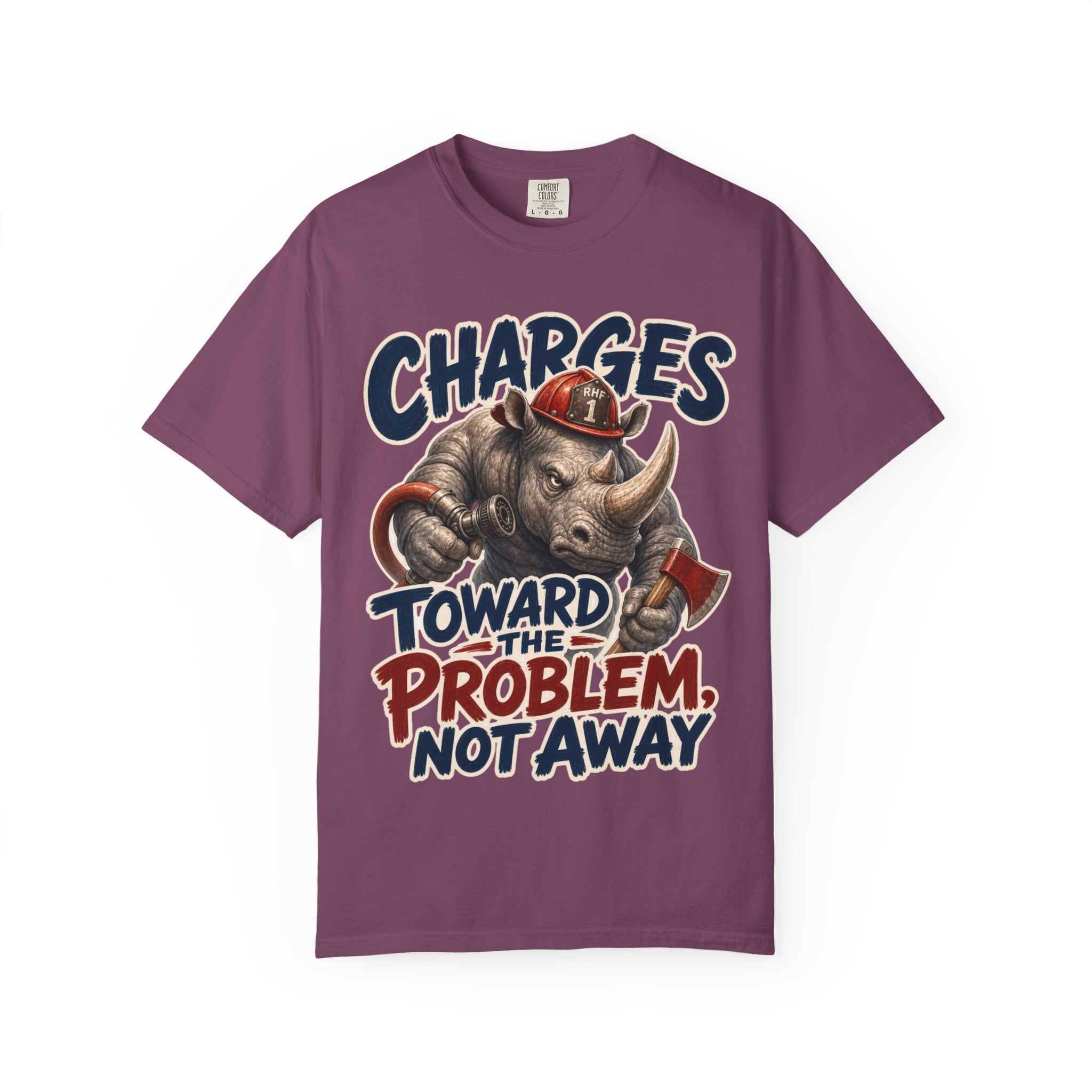 Rhino Firefighter T-Shirt