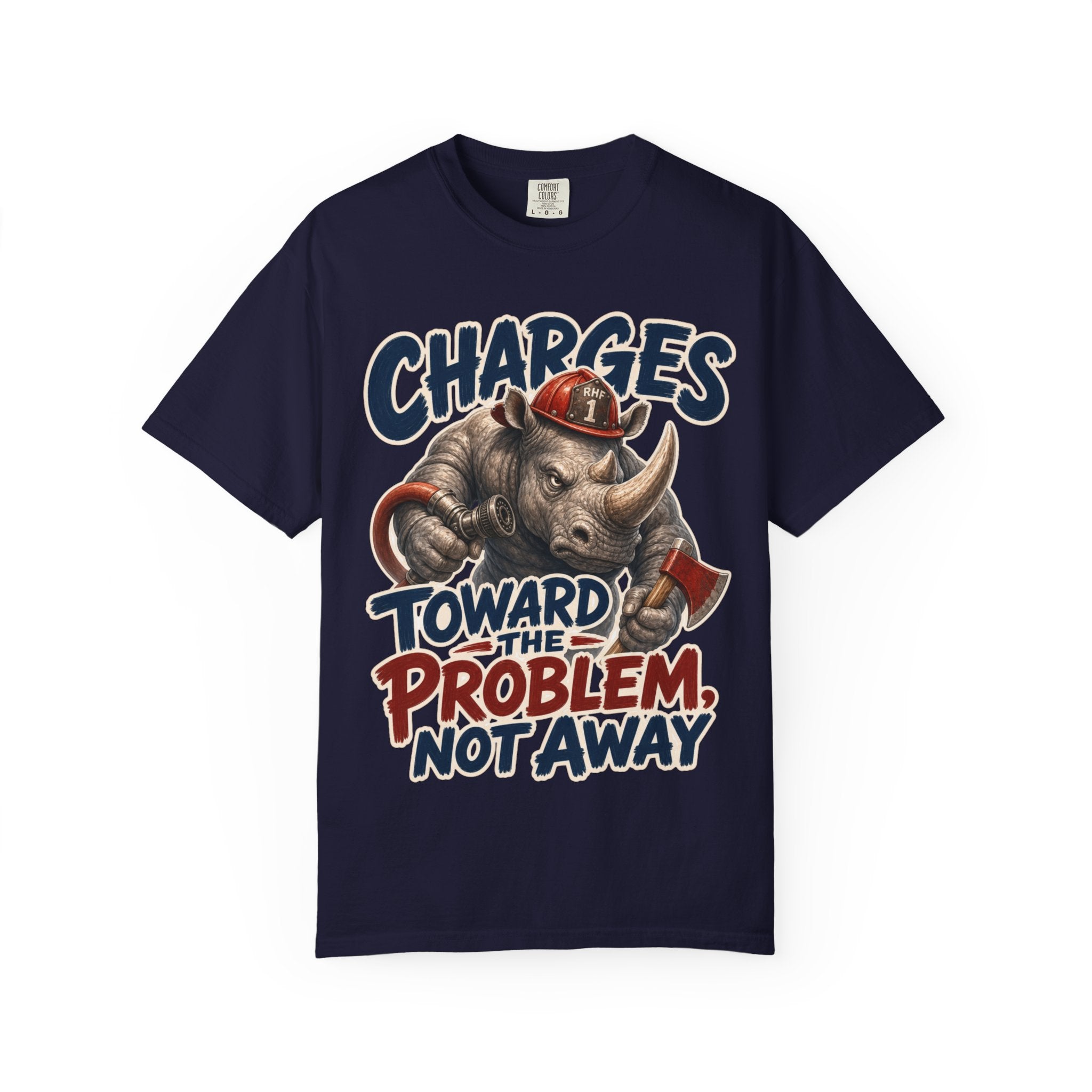 Rhino Firefighter T-Shirt