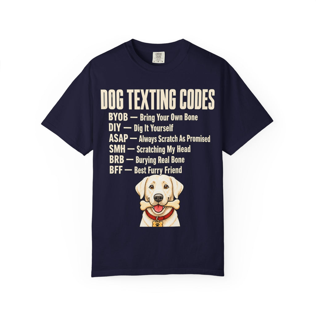 Dog Texting Codes T-Shirt