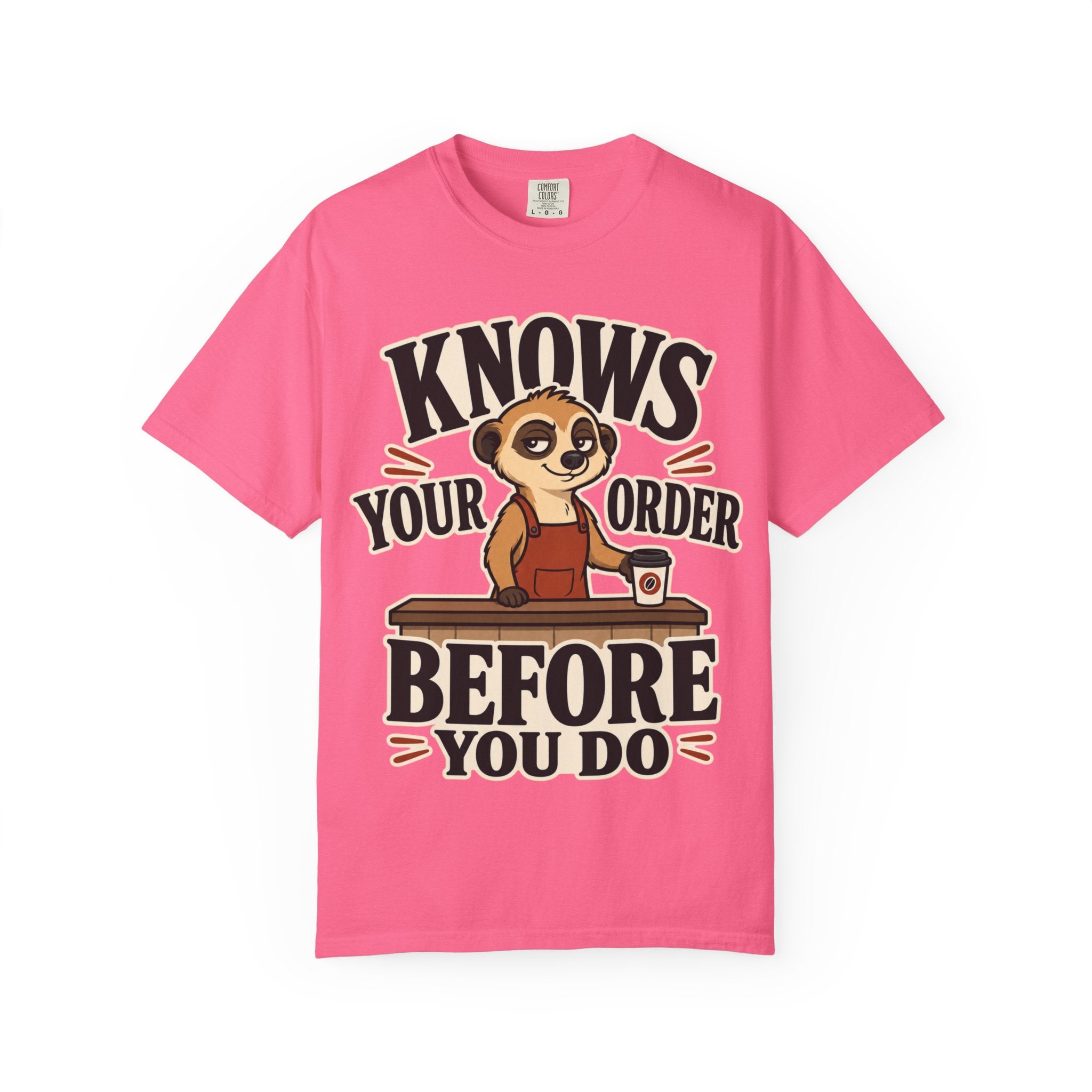 Meerkat Barista T-Shirt