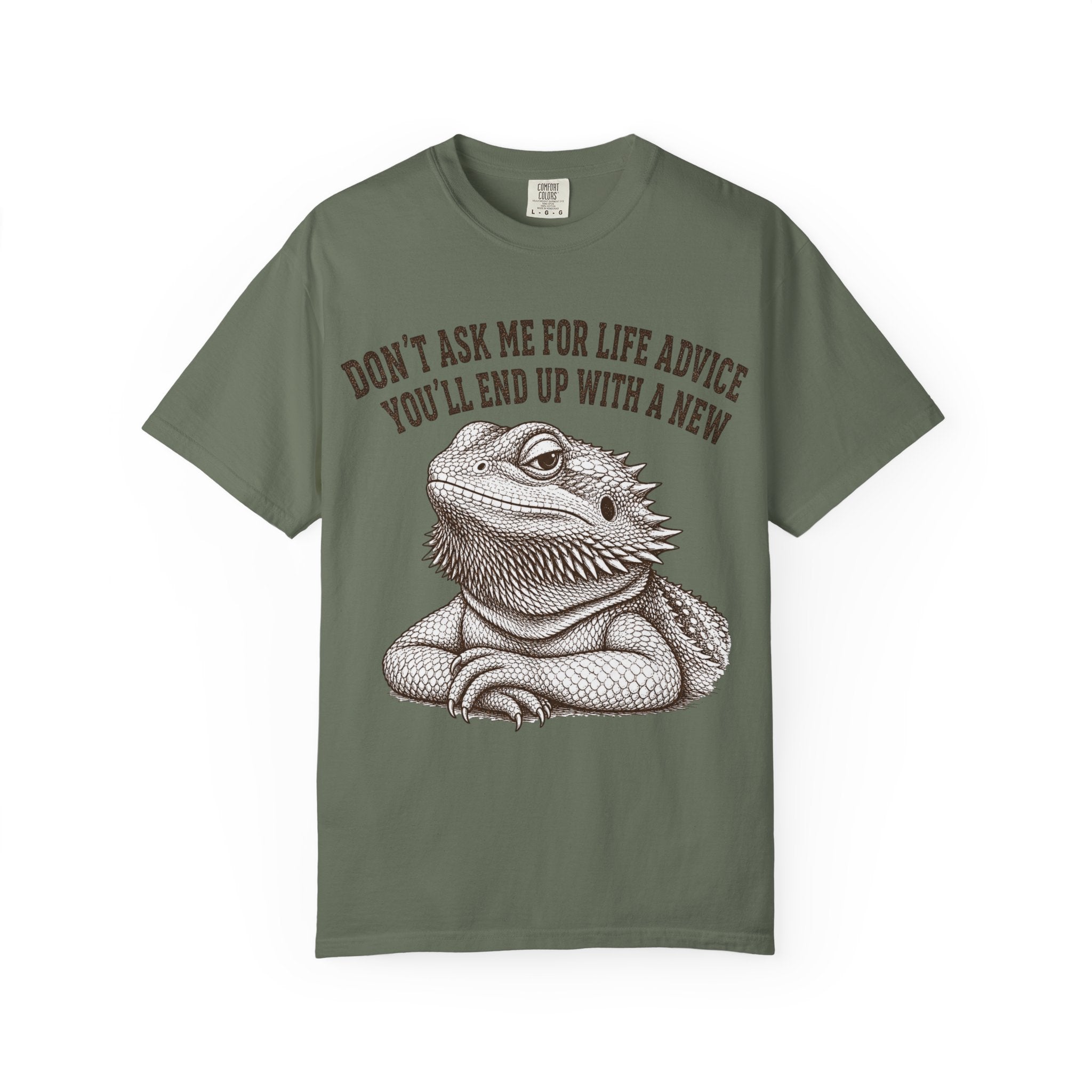 Bearded Dragon Life Advice T-Shirt