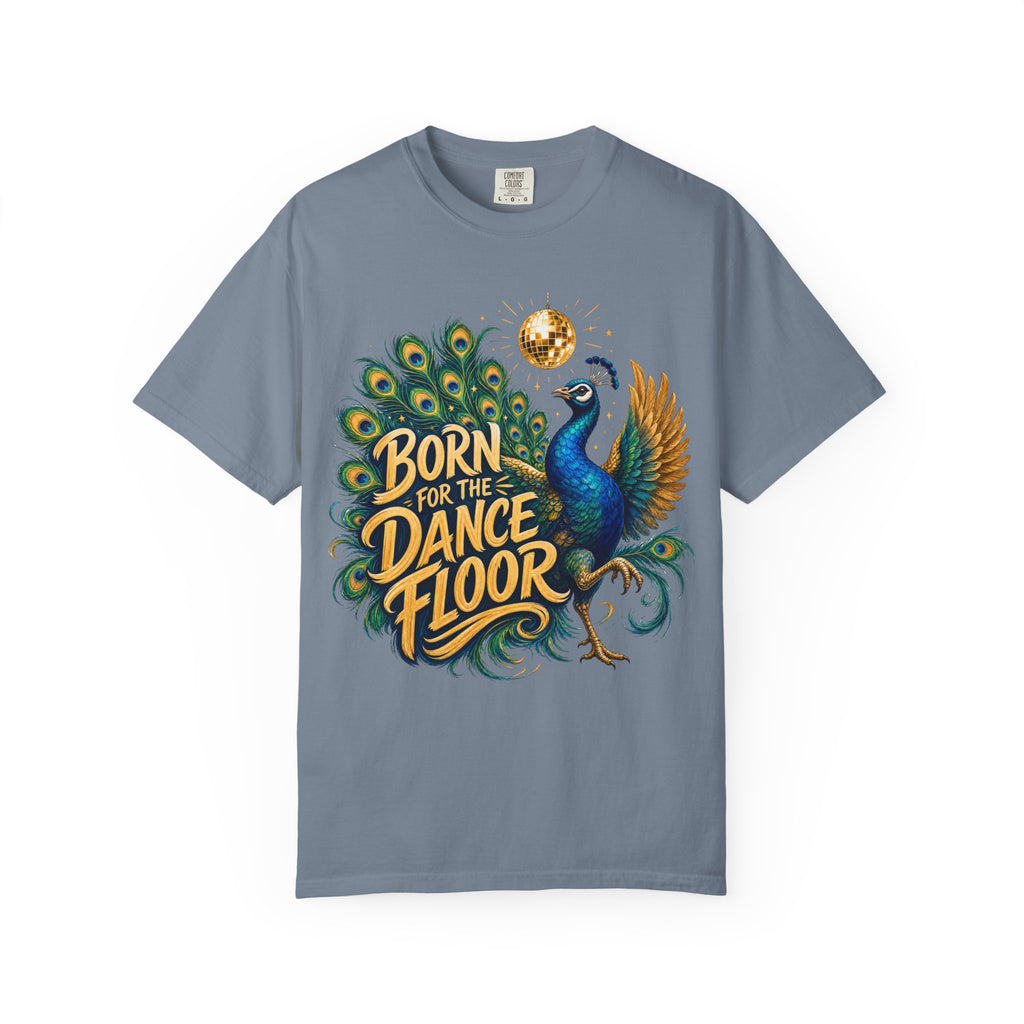 Peacock Born To Dance T-Shirt