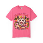 Feral Girl Summer Opossum T-Shirt