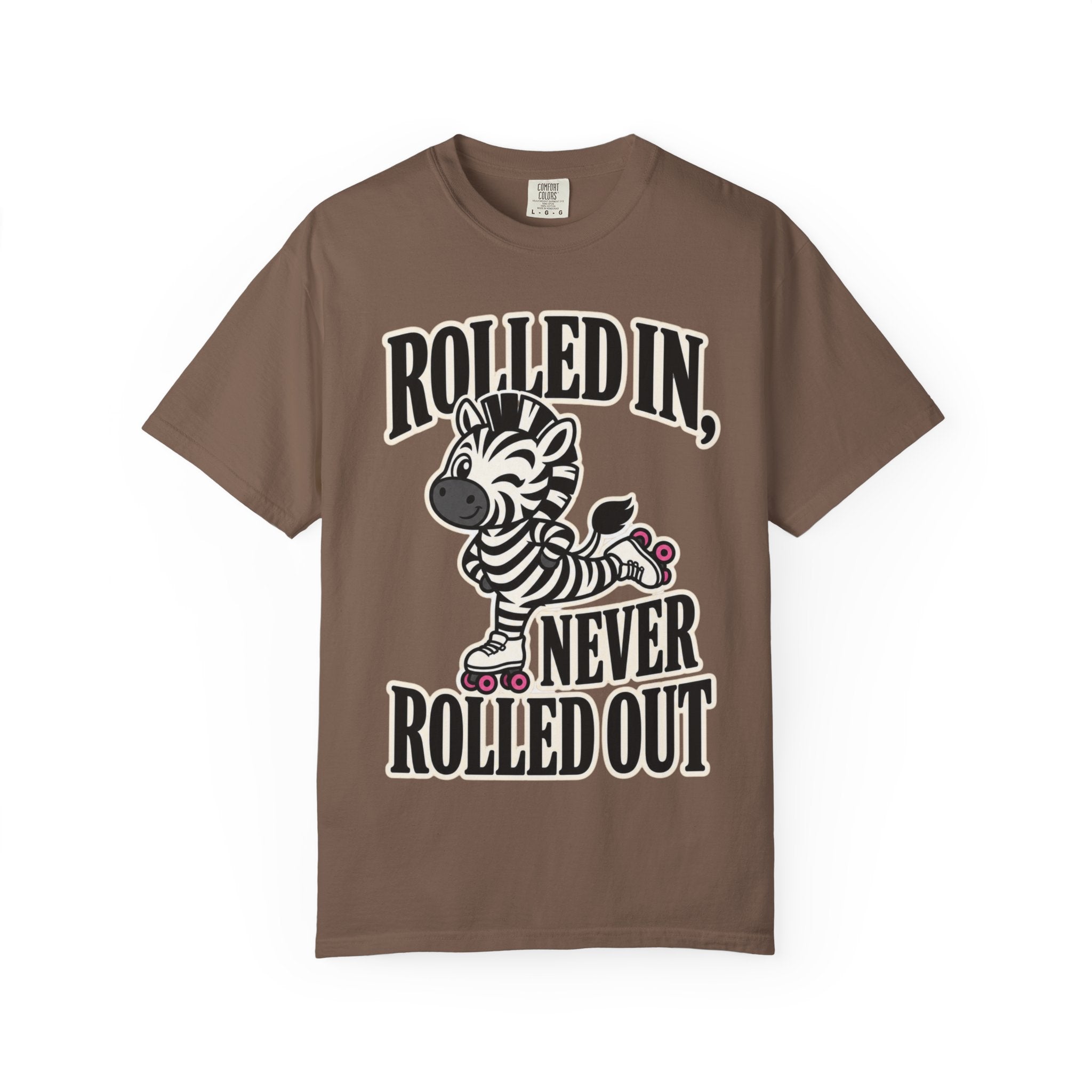 Zebra Roller Skating T-Shirt