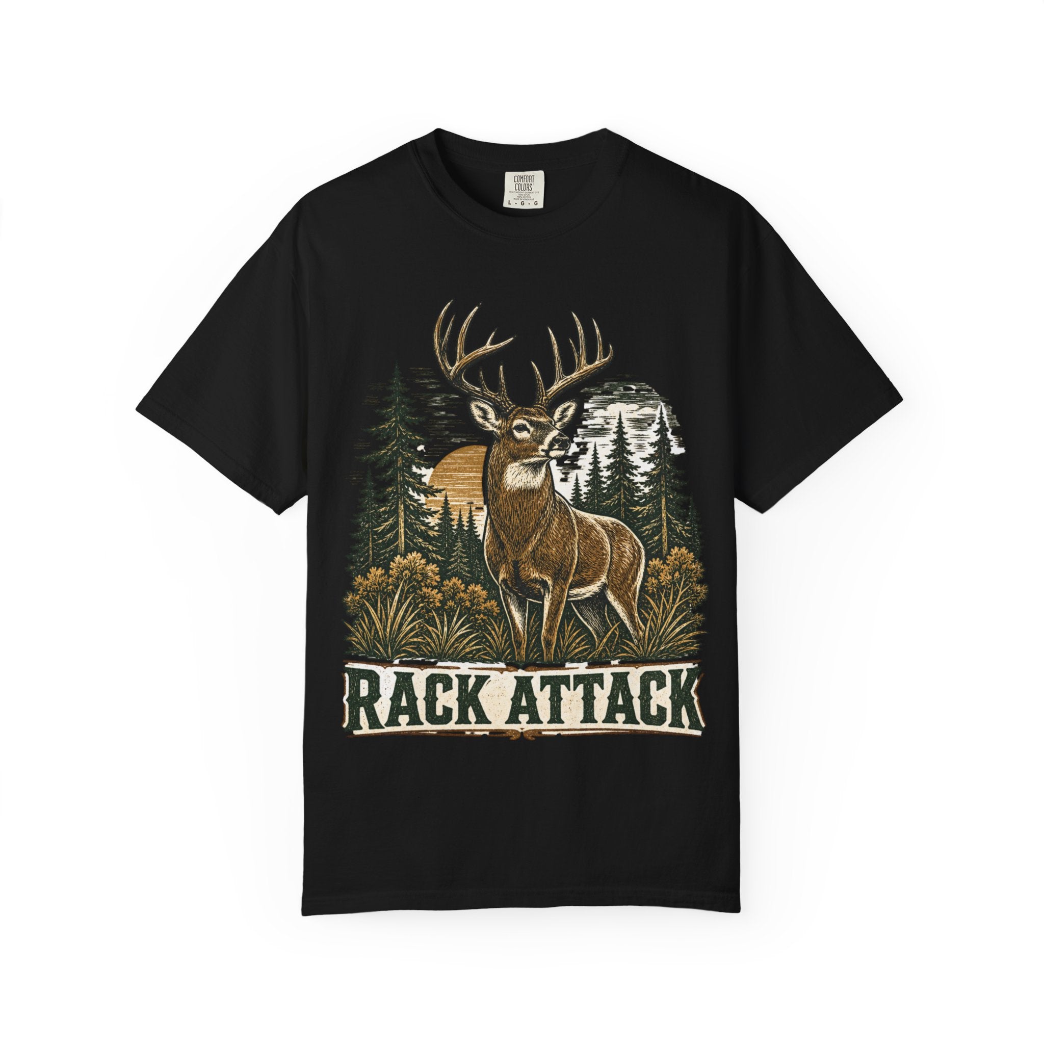 Deer Hunting T-Shirt - Rack Attack