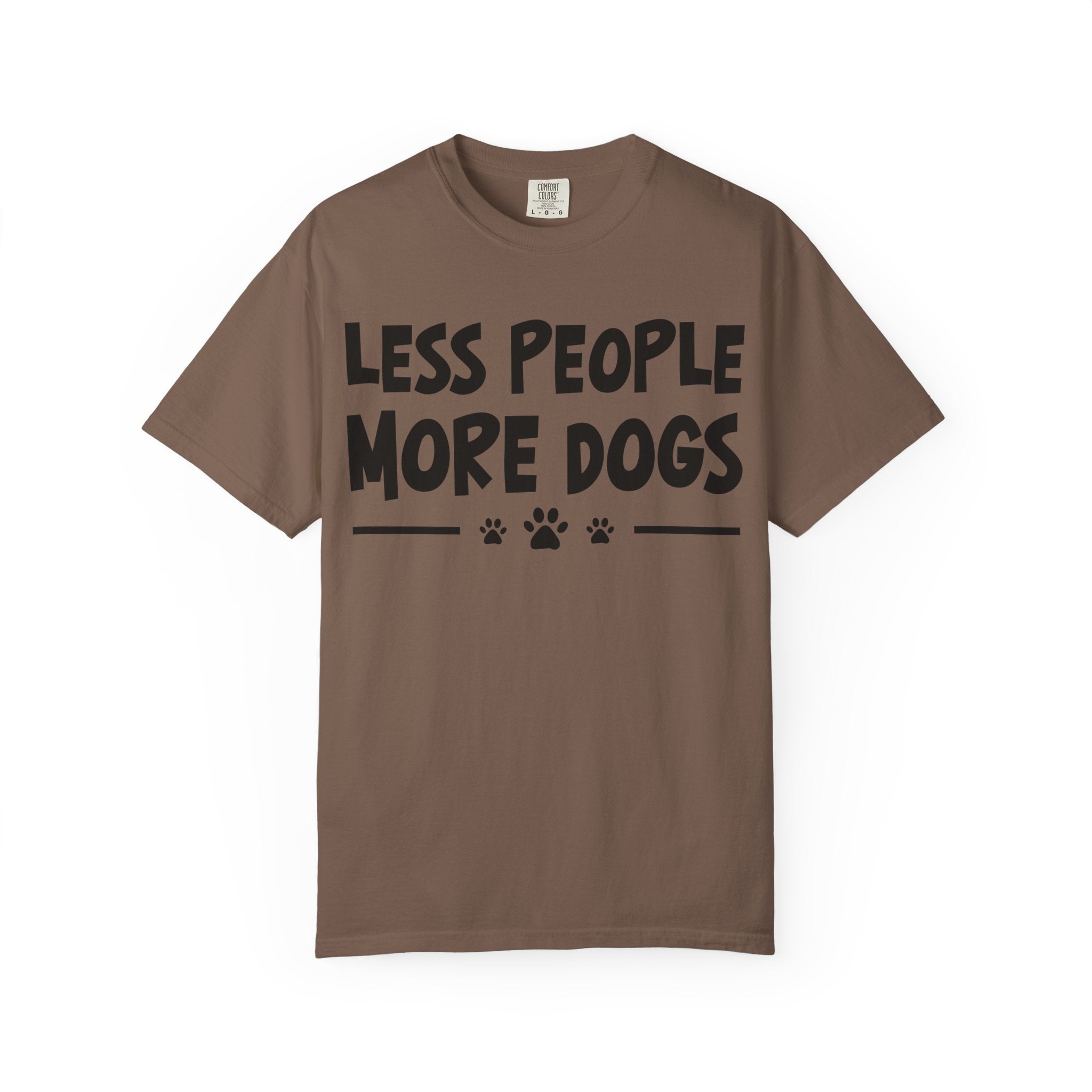 Less People More Dogs T-Shirt