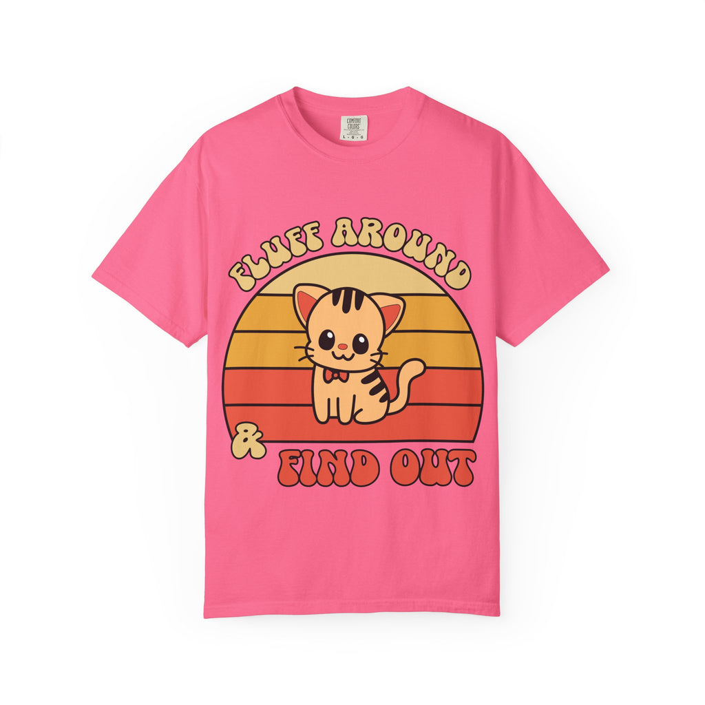 Curious Retro Kitten T-Shirt