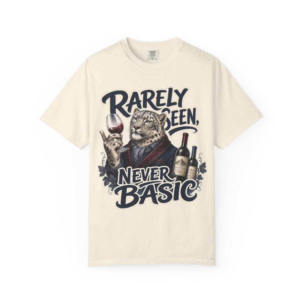 Snow Leopard Wine T-Shirt