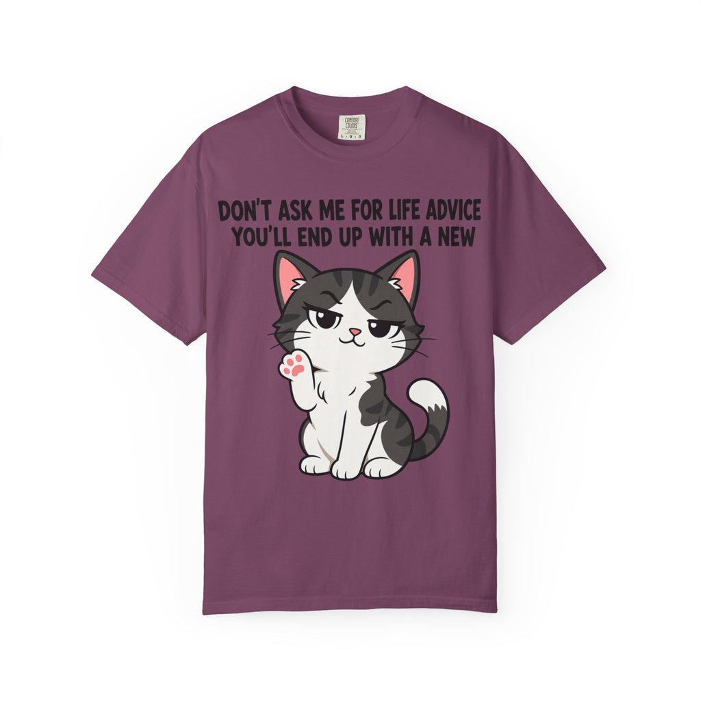 Cat Life Advice T-Shirt