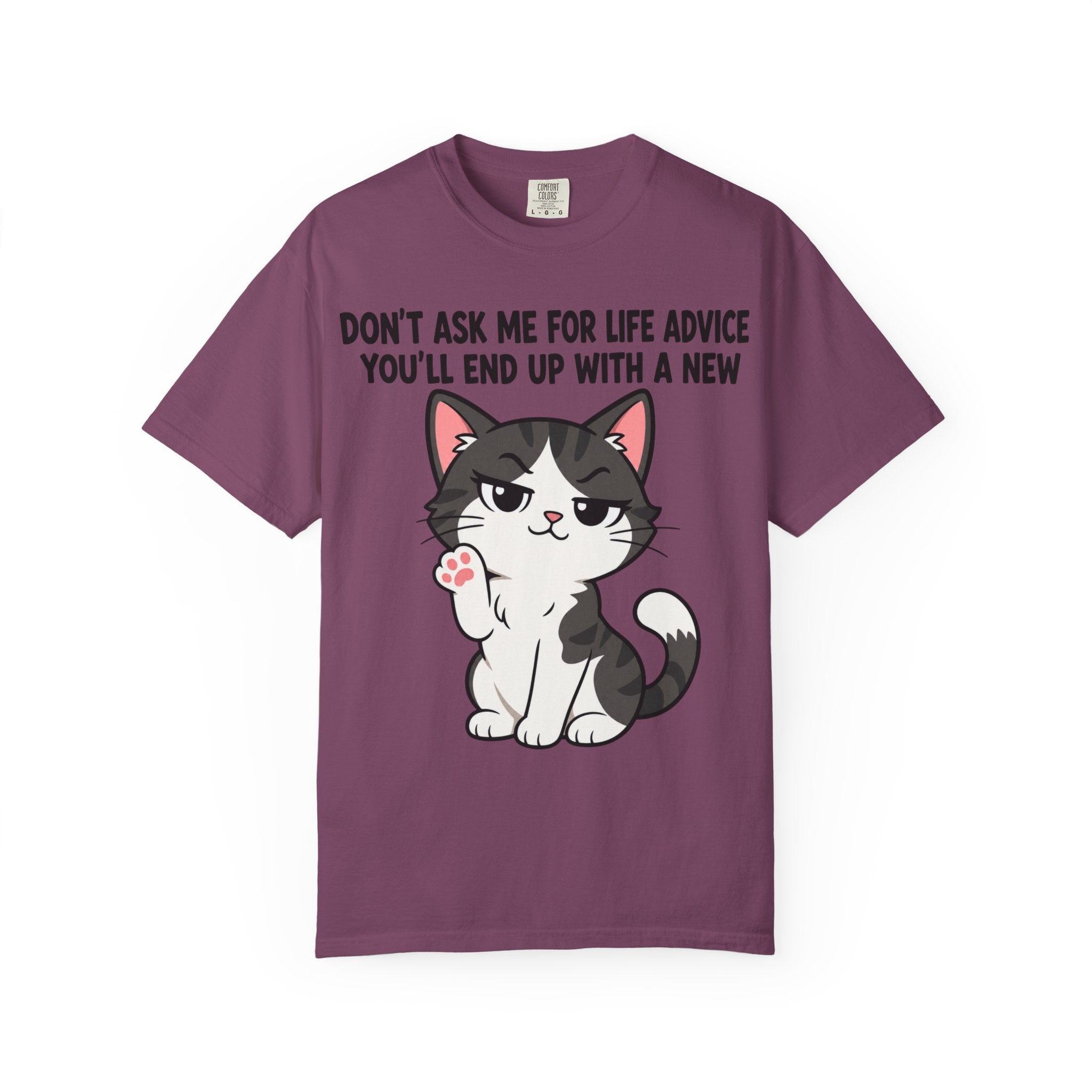 Cat Life Advice T-Shirt