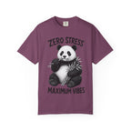 Panda - Zero Stress, Max Vibes T-Shirt