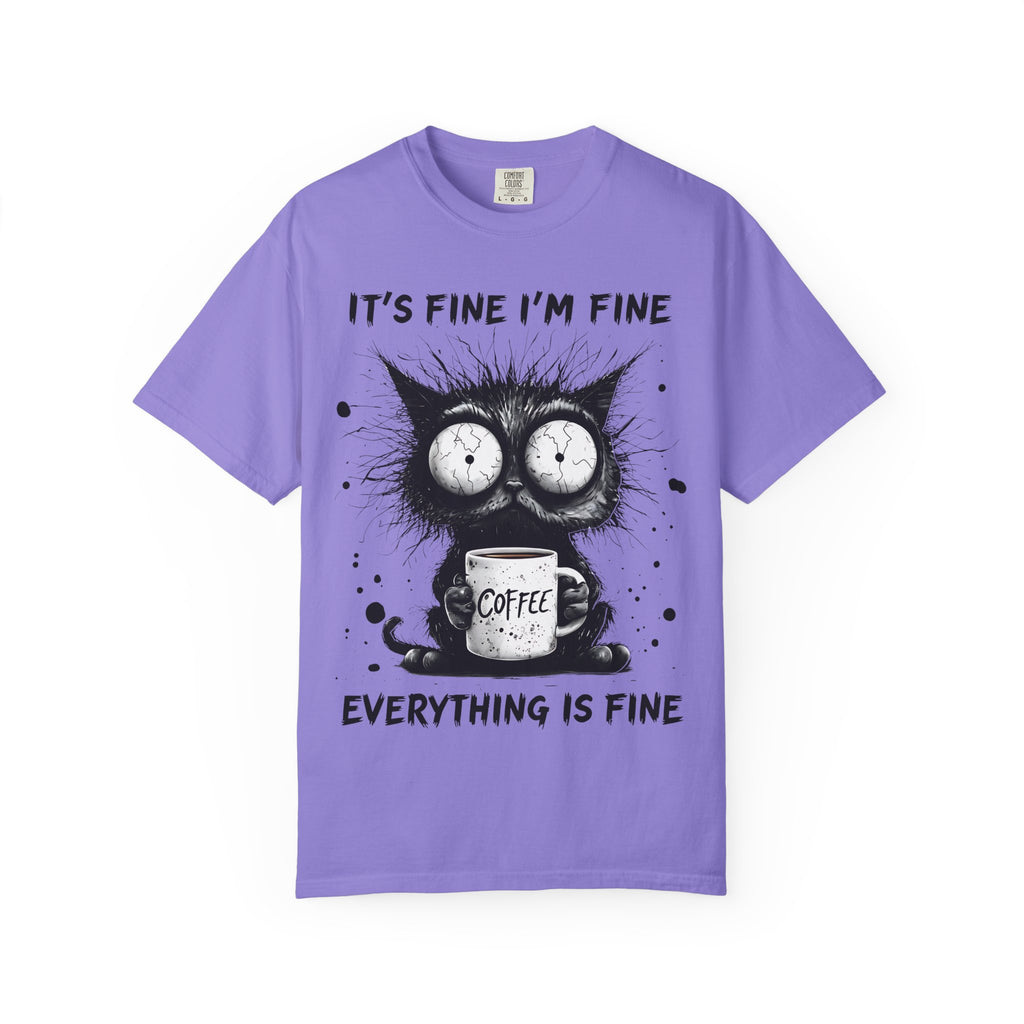 Cat - Everything Is Fine T-Shirt