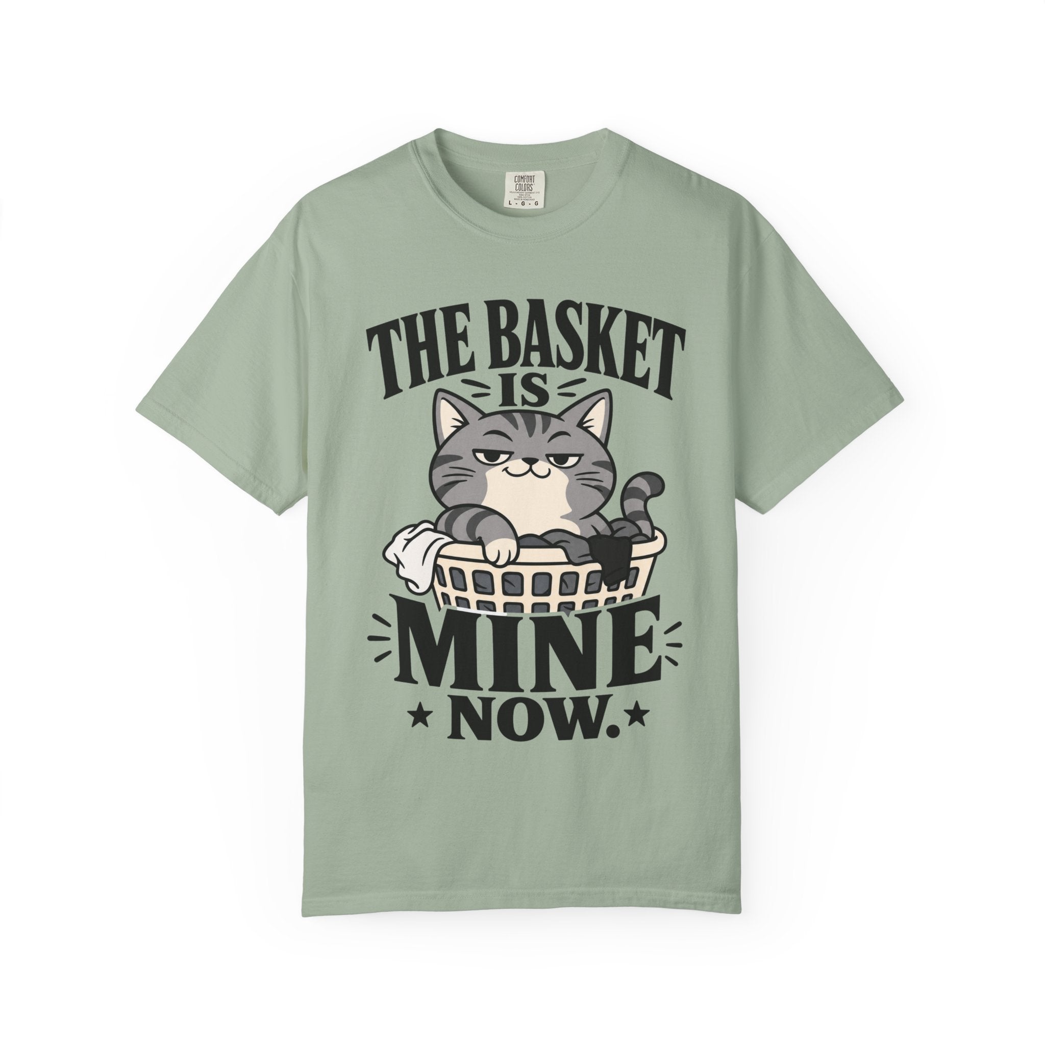 Cat Laundry Basket T-Shirt