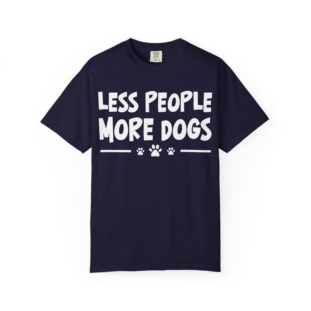 Less People More Dogs T-Shirt