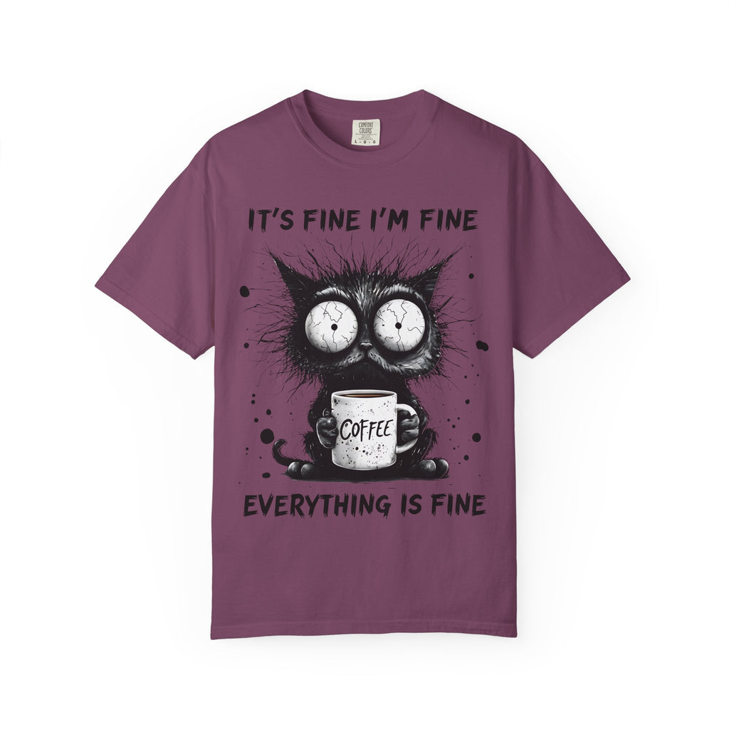 Cat - Everything Is Fine T-Shirt