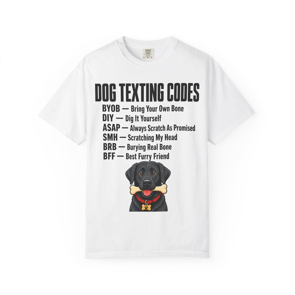 Dog Texting Codes T-Shirt