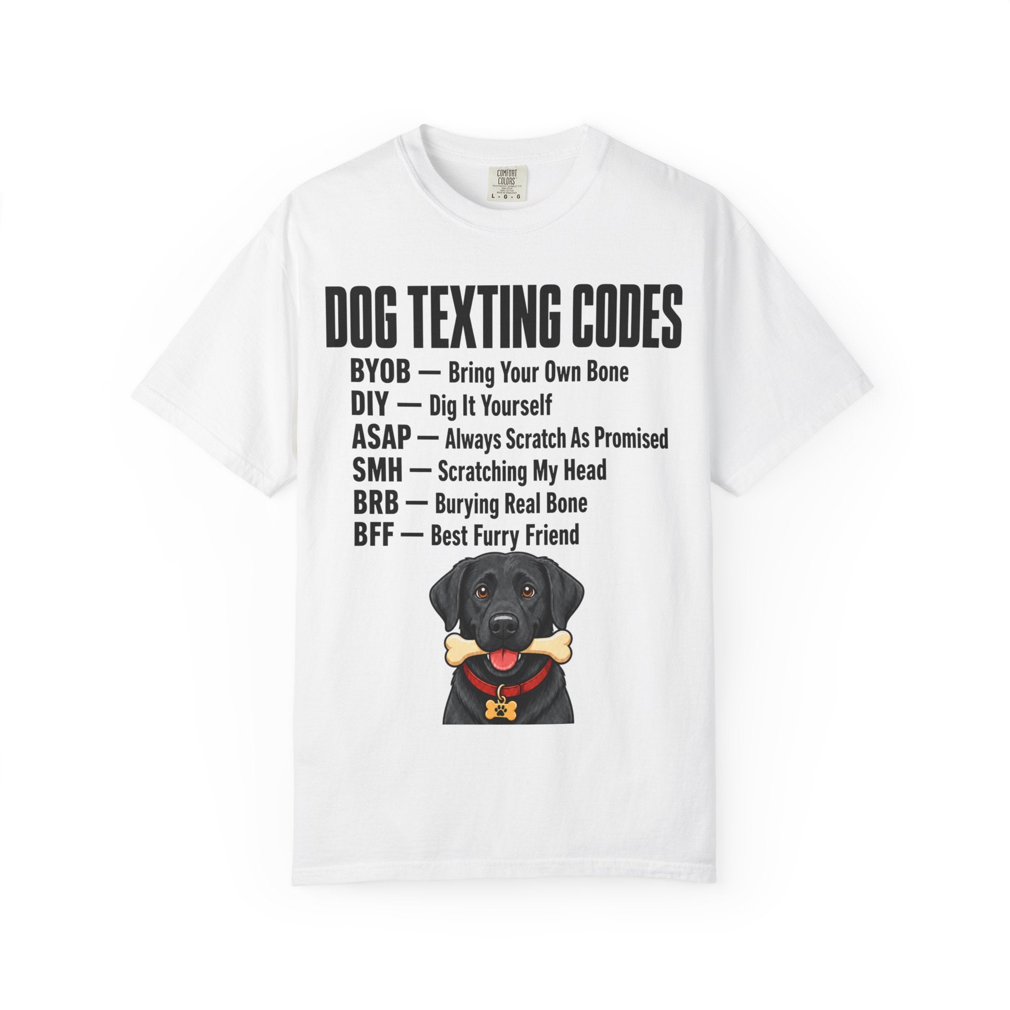 Dog Texting Codes T-Shirt