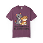 Cat Grooming Dog T-Shirt