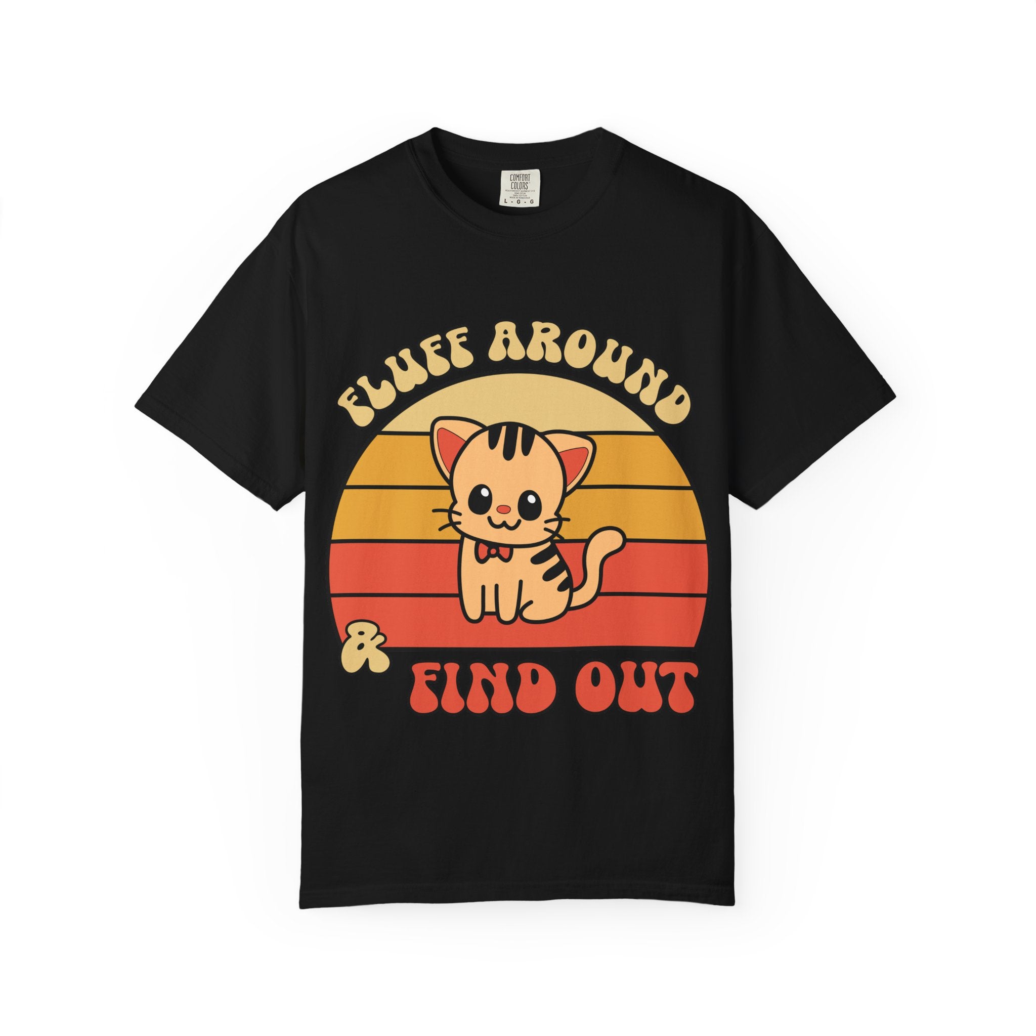 Curious Retro Kitten T-Shirt