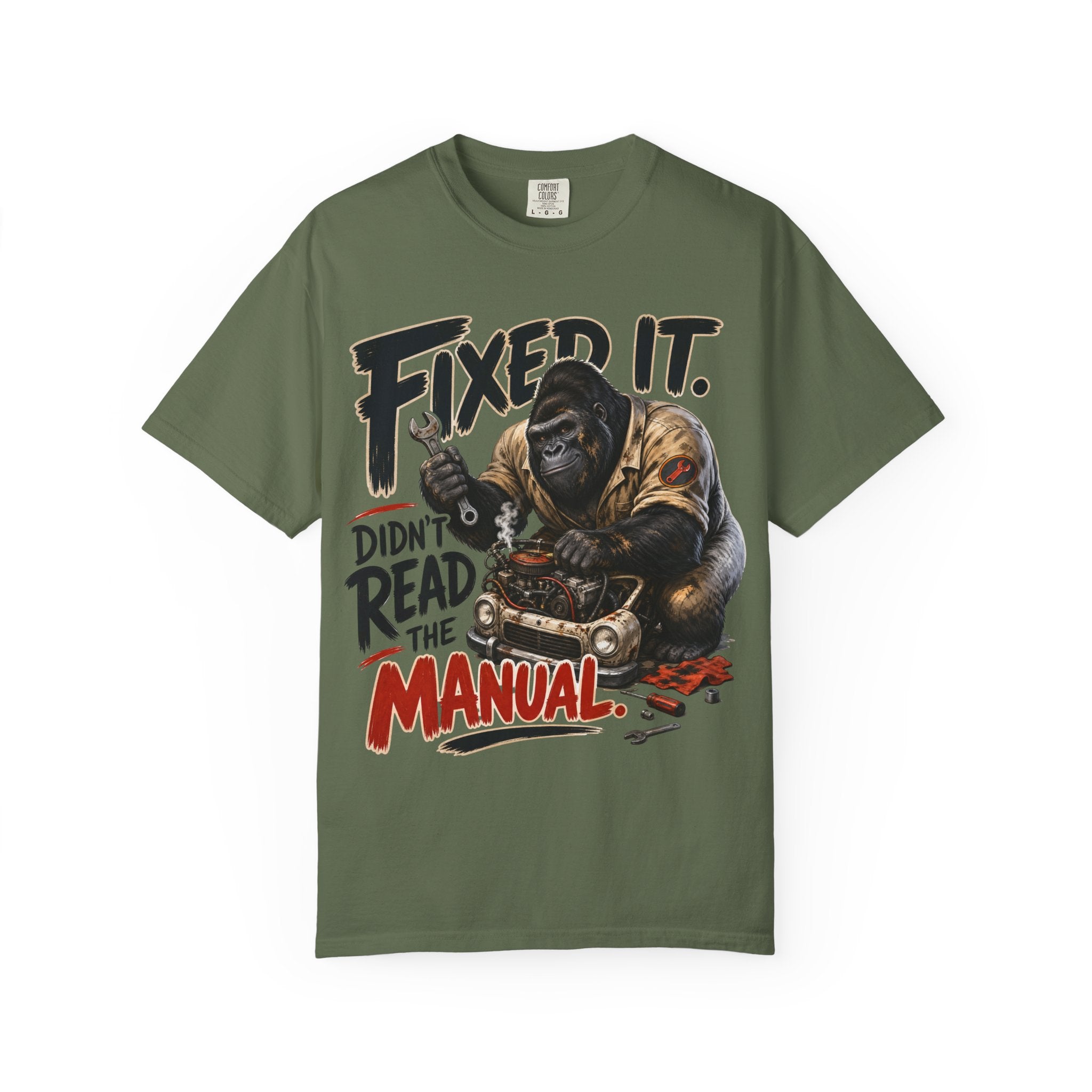 Gorilla Fixed the Car T-Shirt