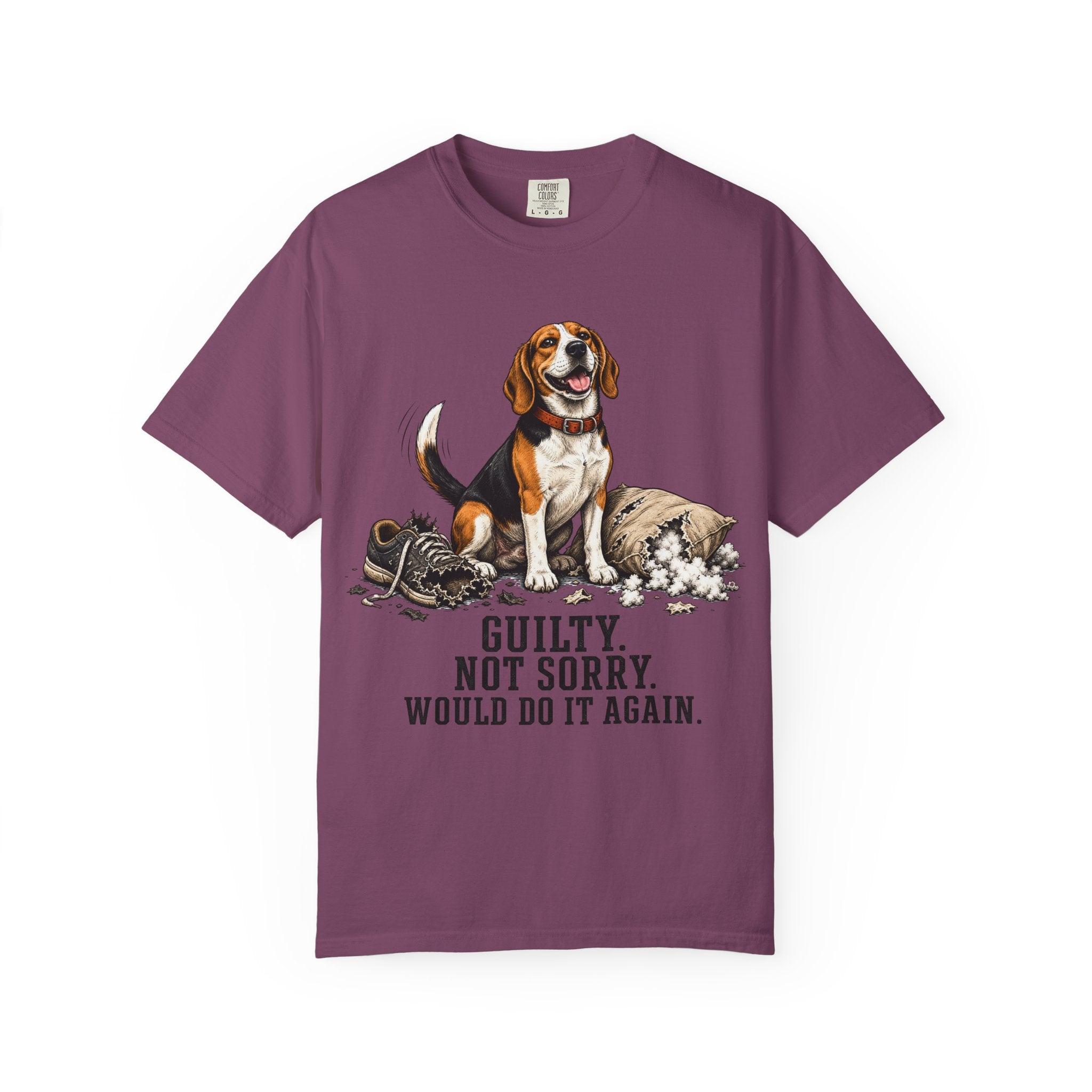 Beagle Guilty Not Sorry T-Shirt