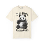 Panda - Zero Stress, Max Vibes T-Shirt