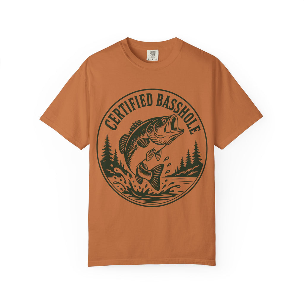Bash Fishing T-Shirt — "Certified Basshole"