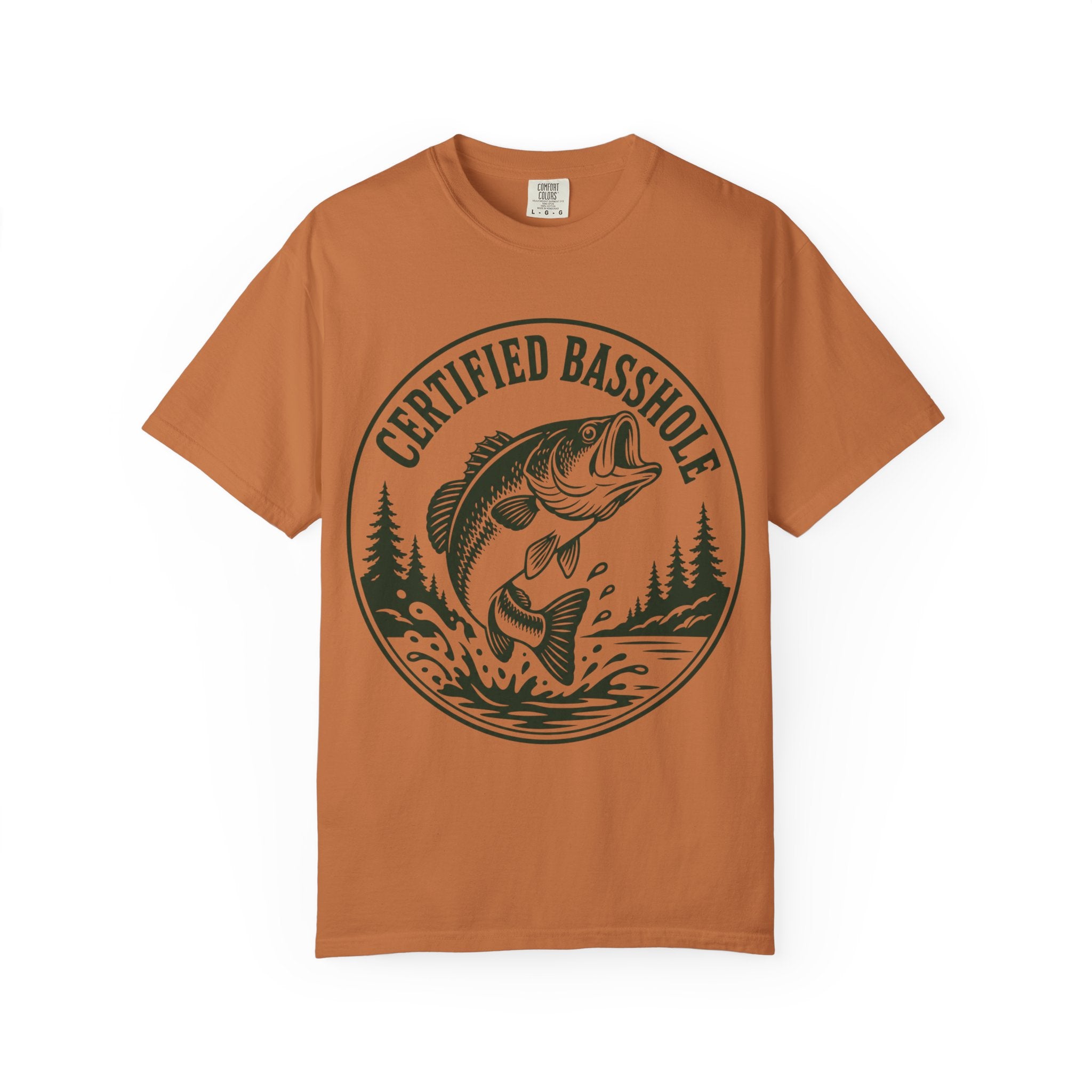 Bash Fishing T-Shirt — "Certified Basshole"