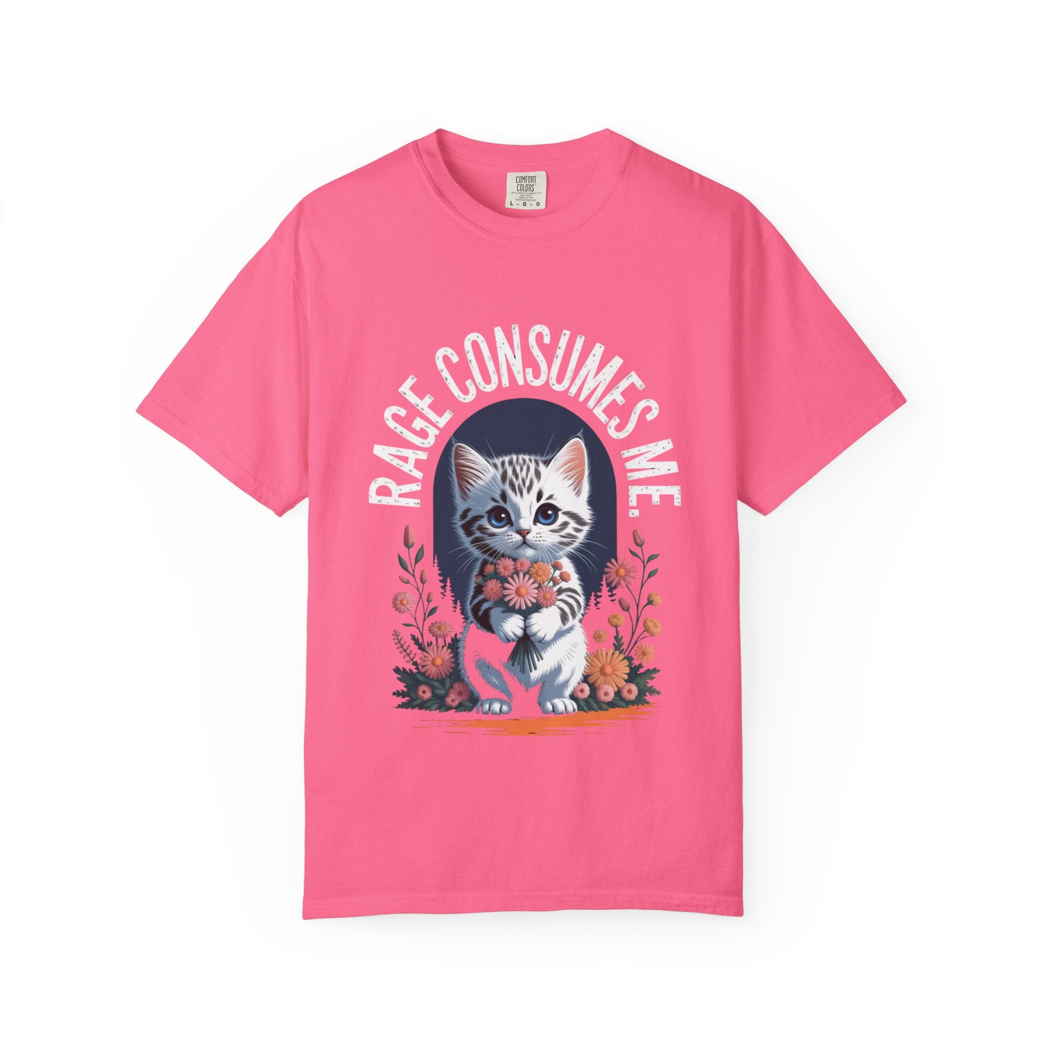 Cat - Kitten Rage Consumes Me T-Shirt
