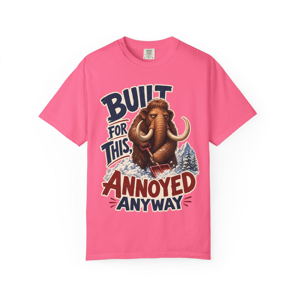 Wooley Mammoth Snow Shovel T-Shirt