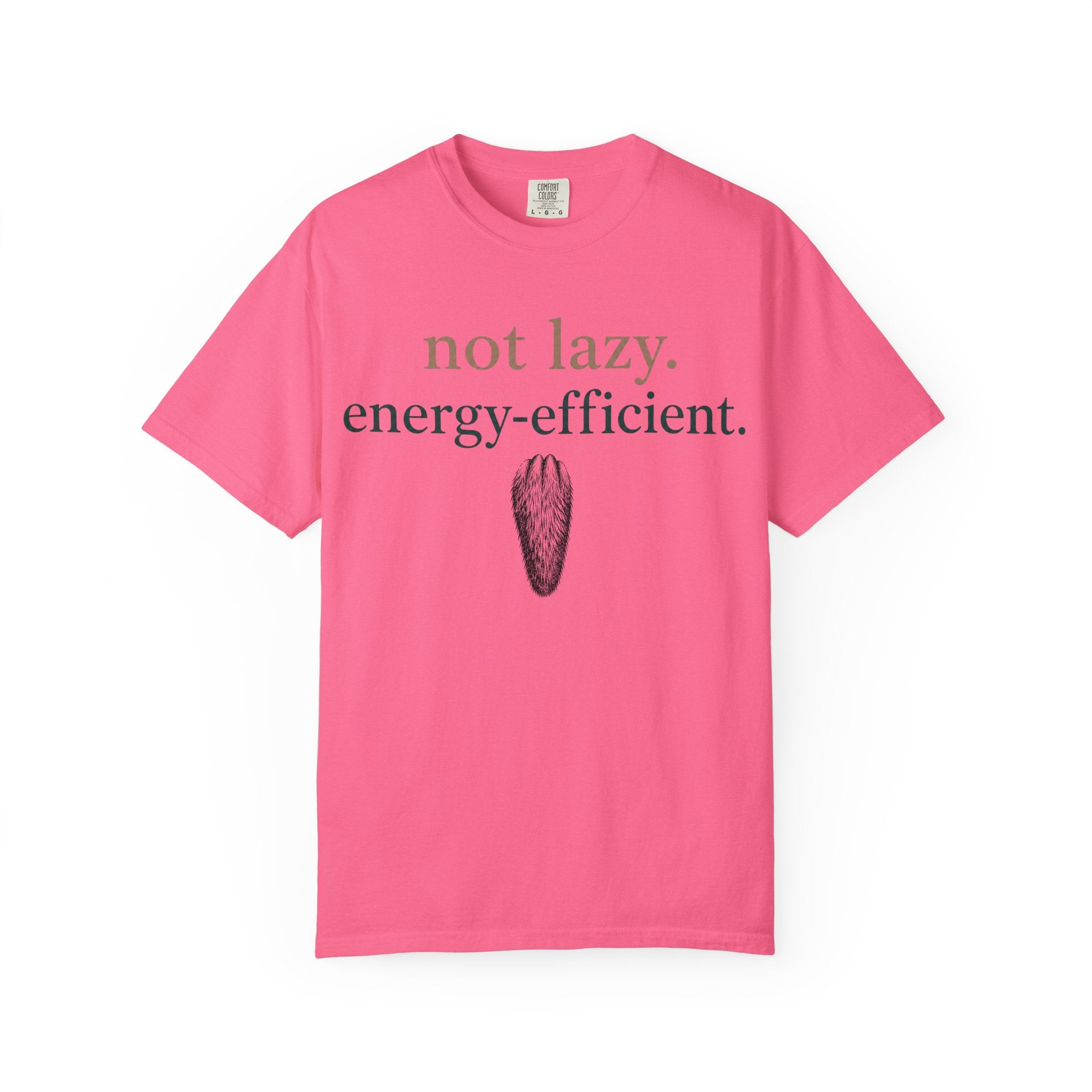 Not Lazy Energy Efficient T-Shirt