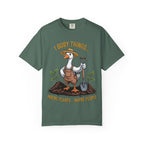 Goose Gardener I Bury Things Maybe Plants Maybe People T-Shirt