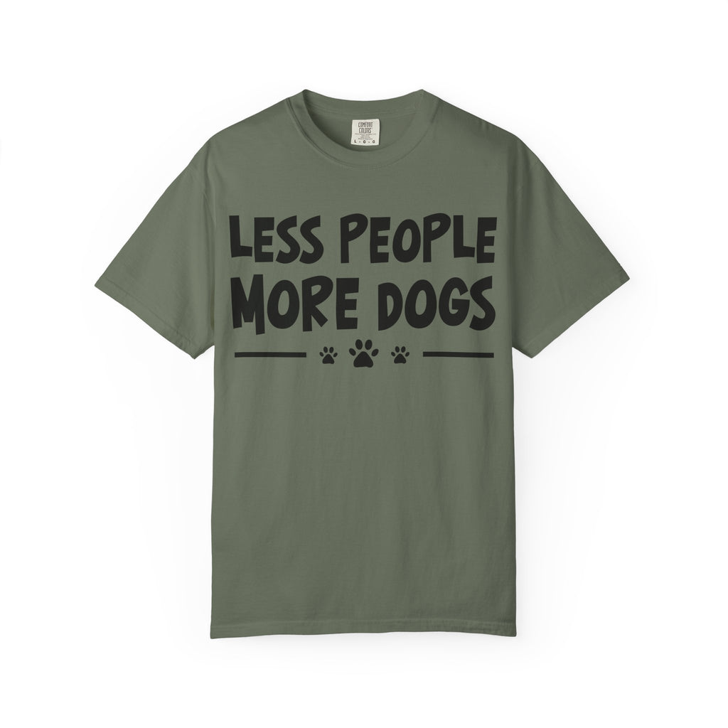 Less People More Dogs T-Shirt