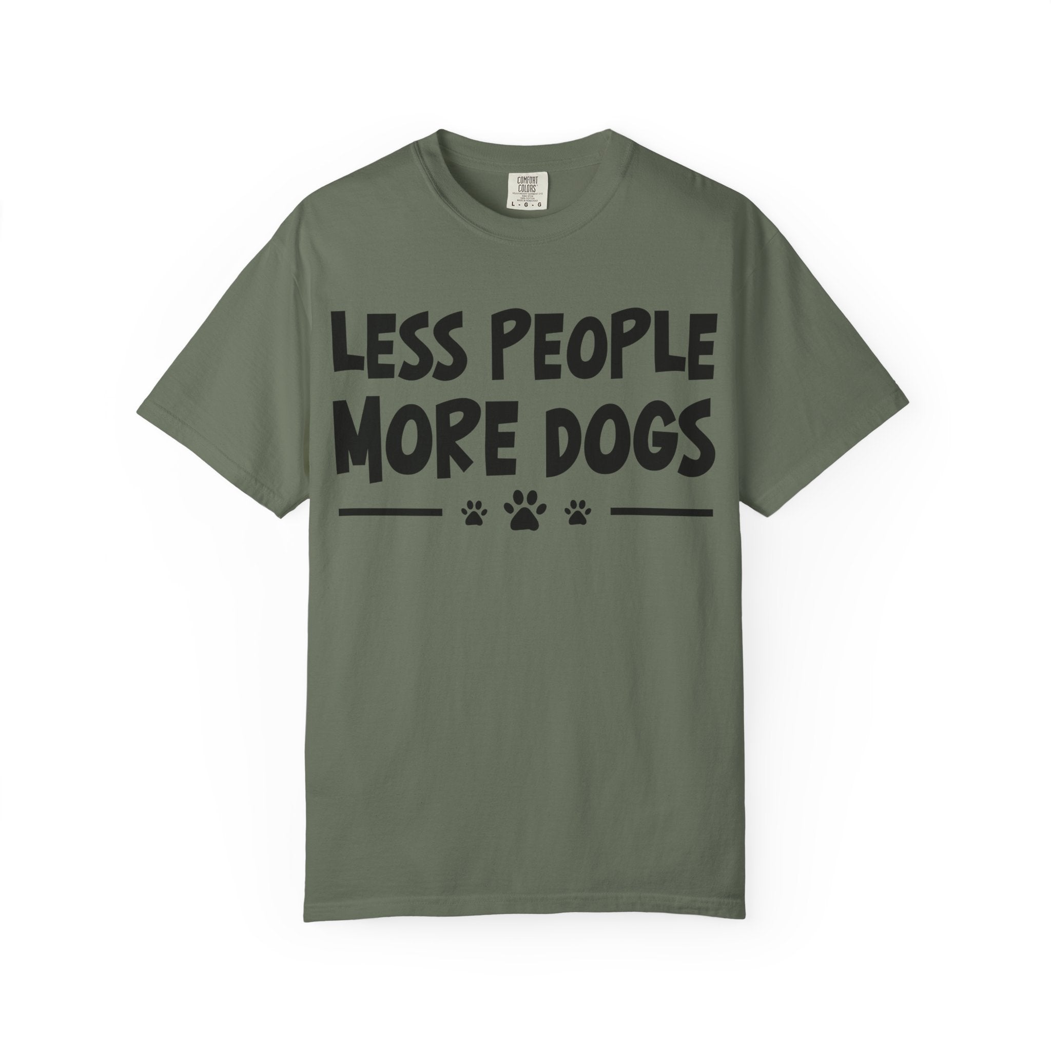 Less People More Dogs T-Shirt