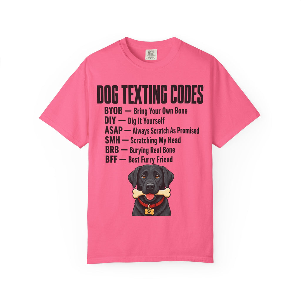 Dog Texting Codes T-Shirt