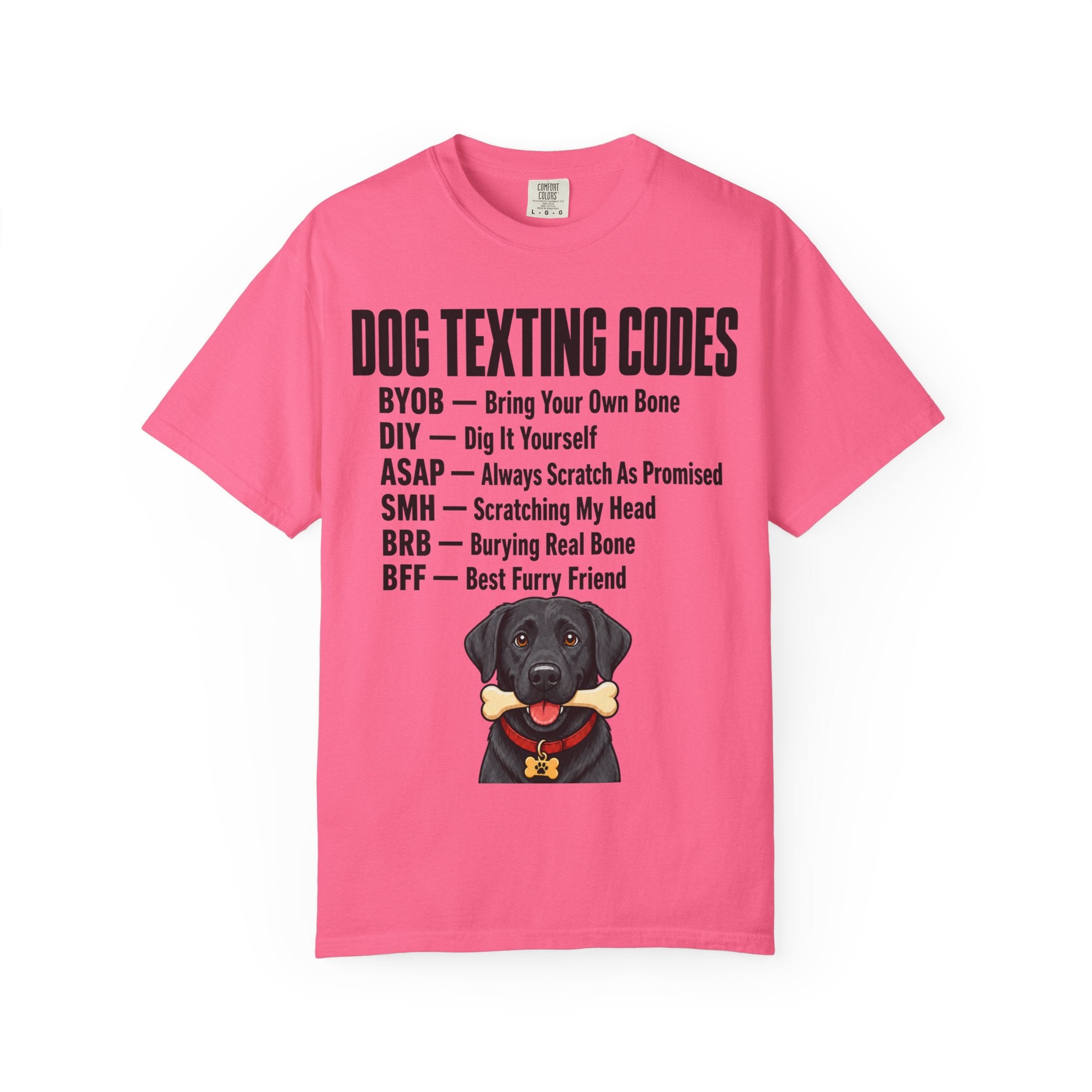 Dog Texting Codes T-Shirt
