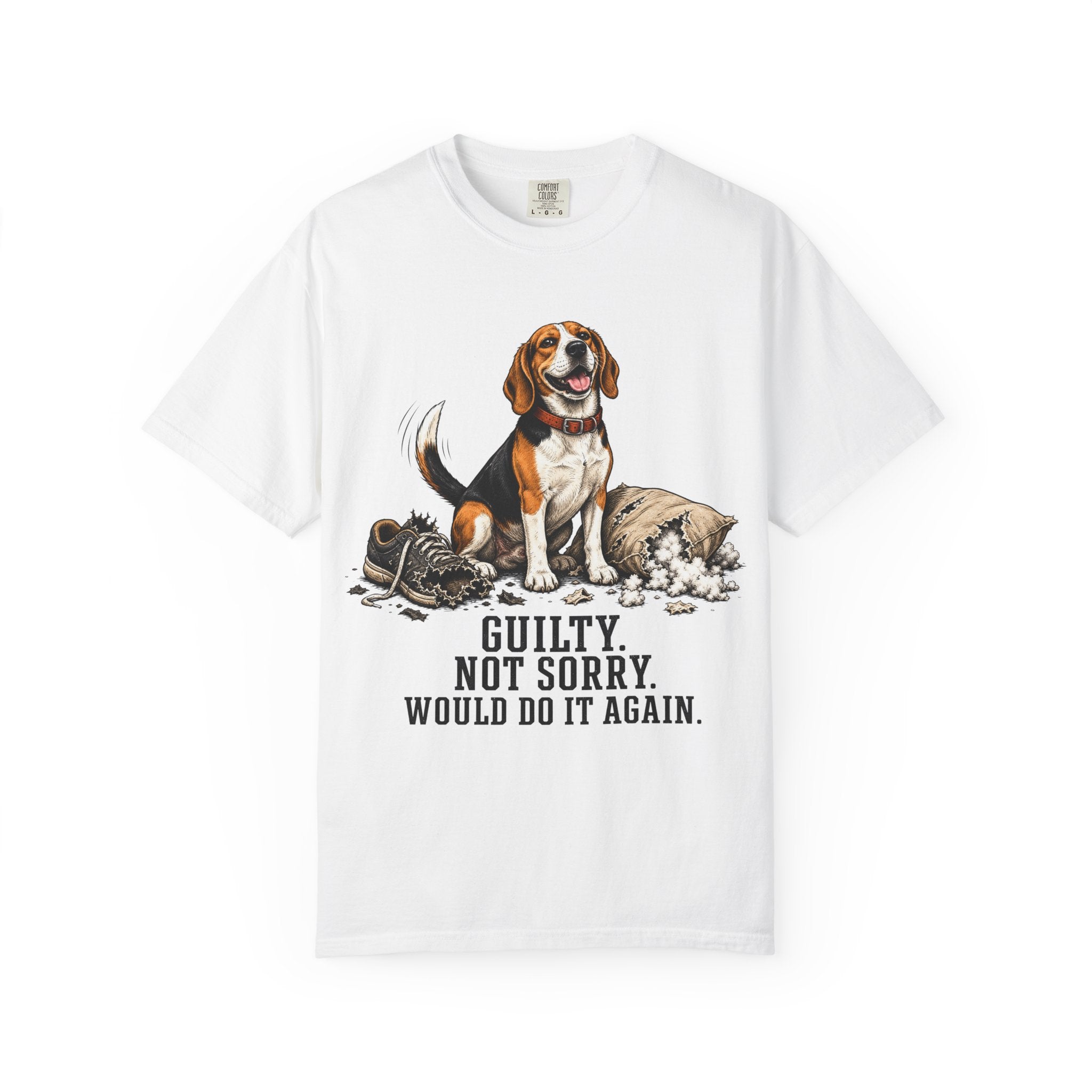 Beagle Guilty Not Sorry T-Shirt