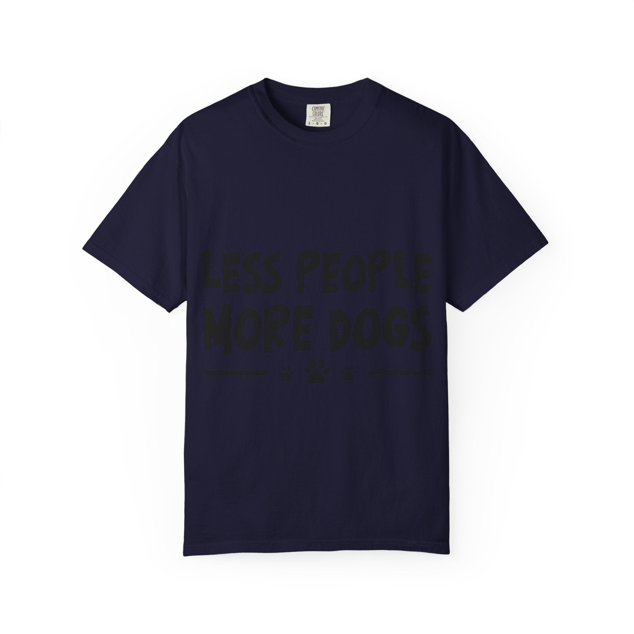 Less People More Dogs T-shirt