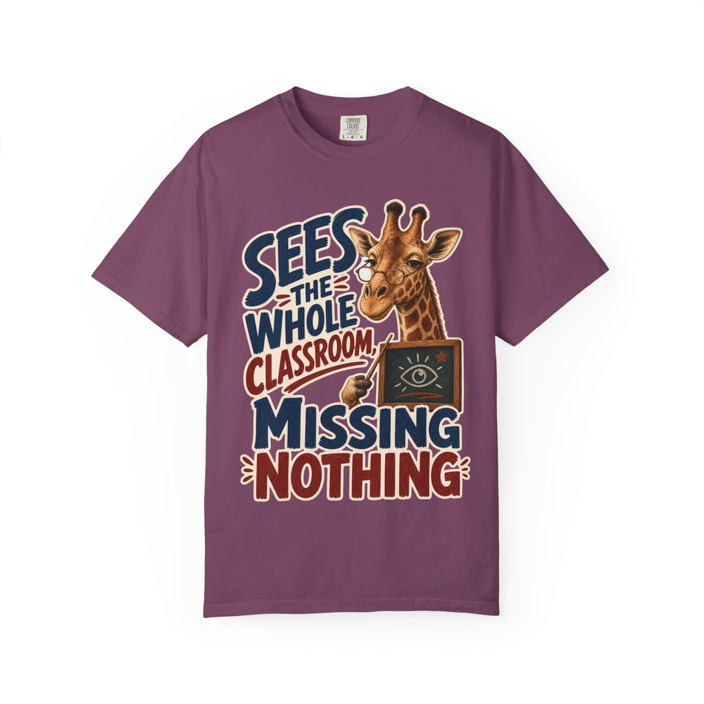Giraffe Teacher T-Shirt