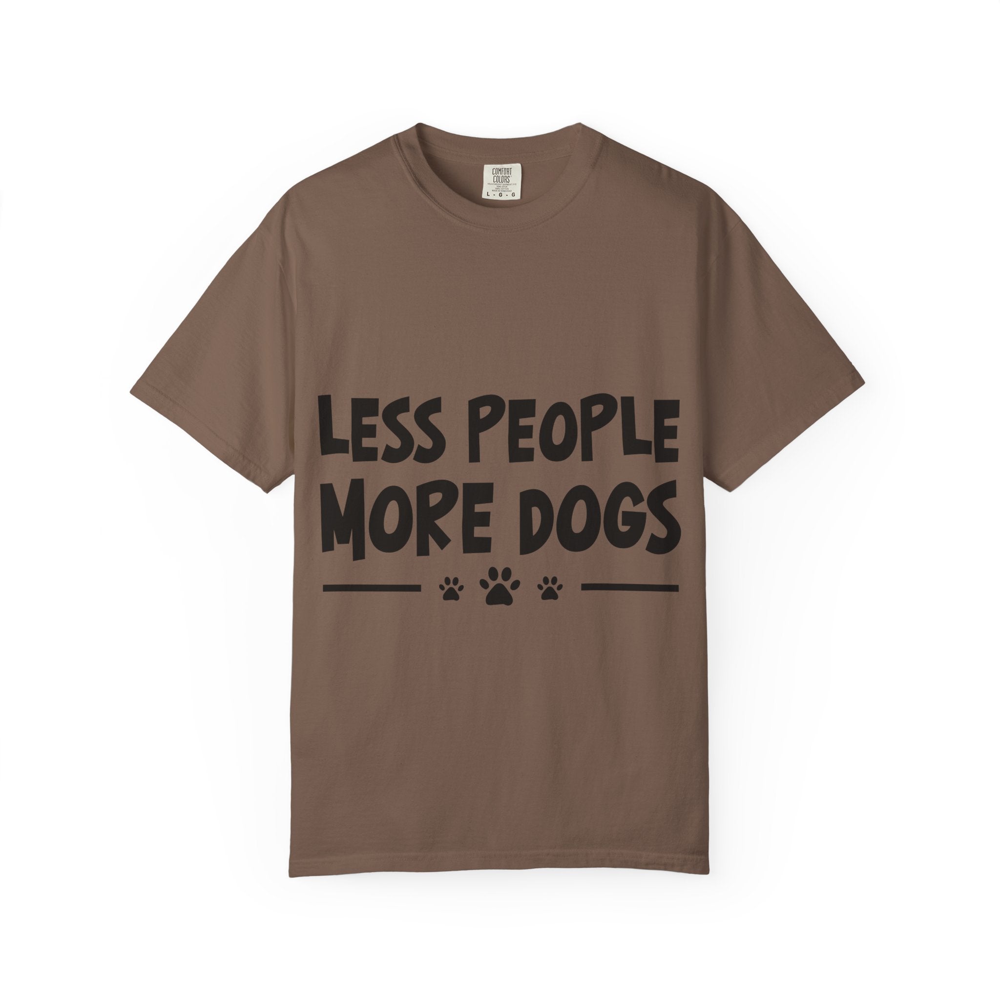 Less People More Dogs T-shirt